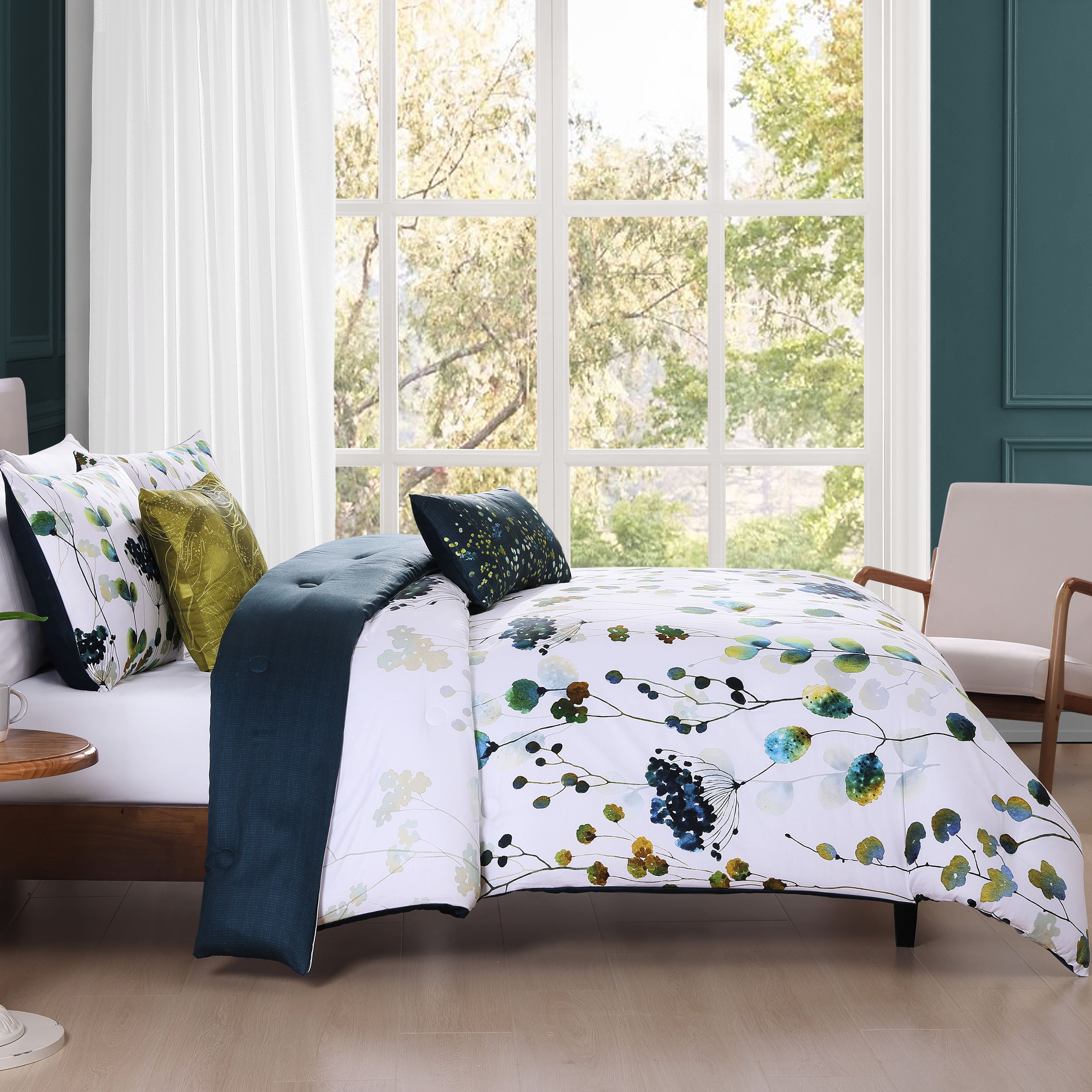 Bebejan Abstract Vines 5 Piece Reversible Comforter Set Comforter Sets By Bebejan®