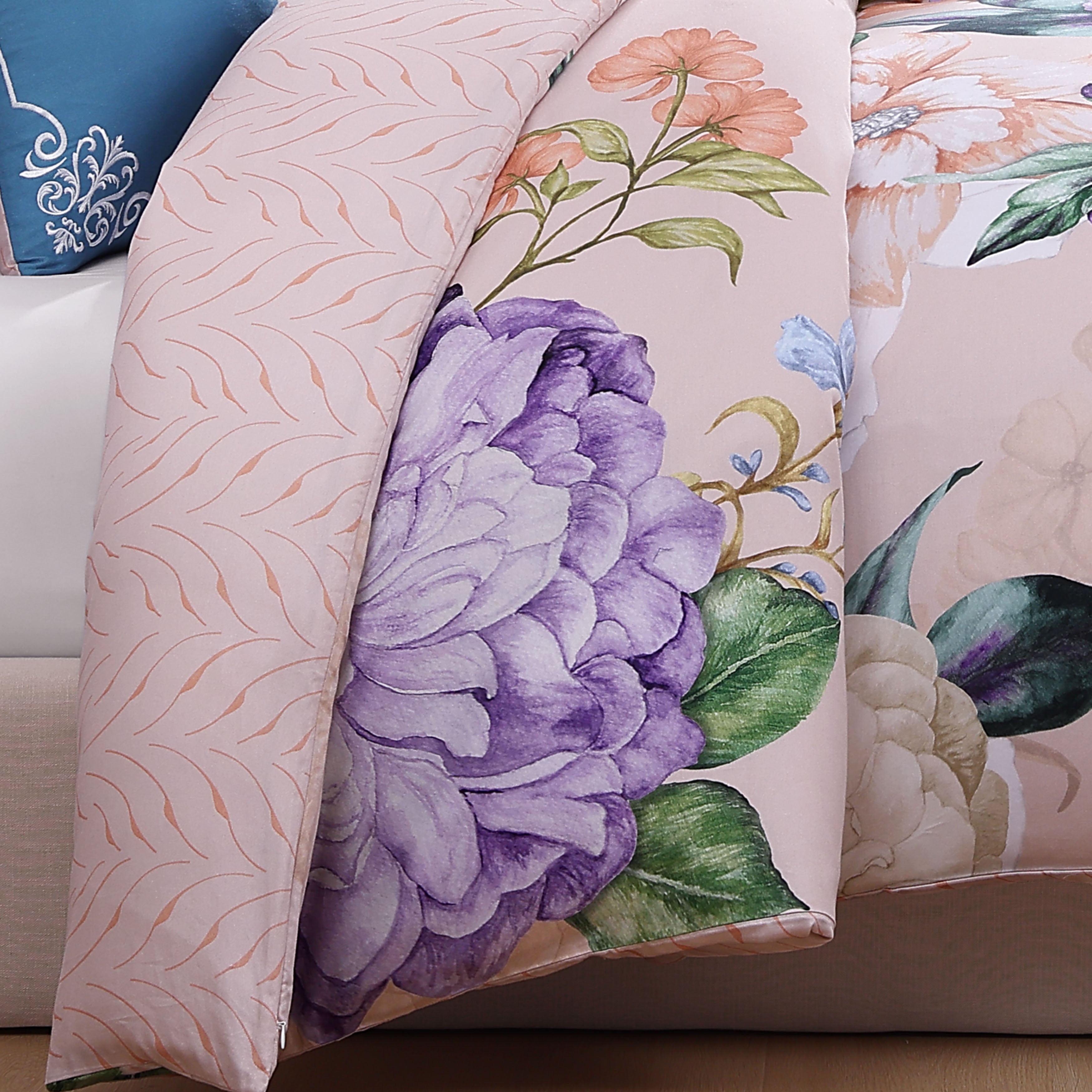 Bebejan Bright Bouquet 5 Piece Reversible Comforter Set Comforter Sets By Bebejan®