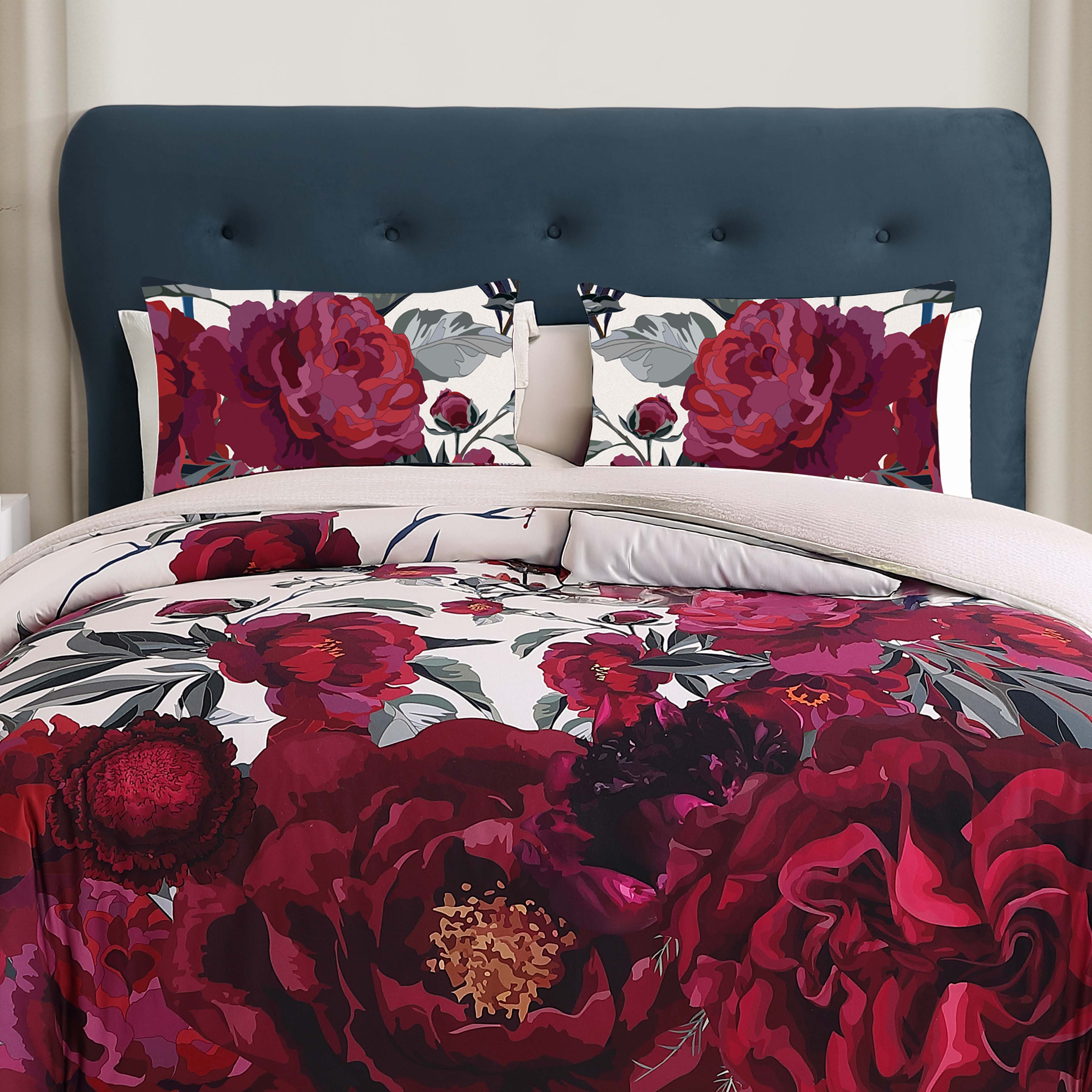Bebejan Zinnia 3 Piece Reversible Comforter Set Comforter Sets By Bebejan®