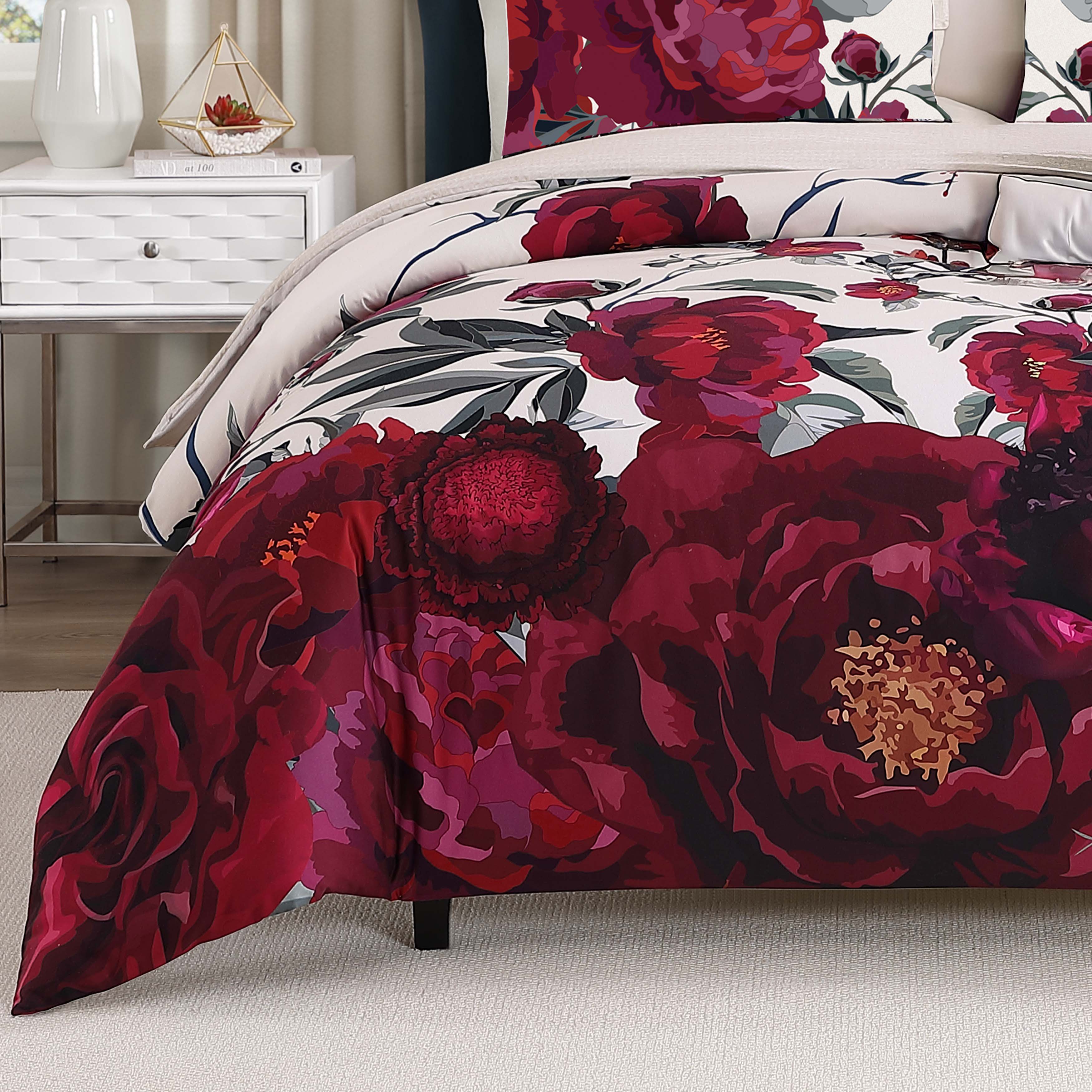 Bebejan Zinnia 3 Piece Reversible Comforter Set Comforter Sets By Bebejan®