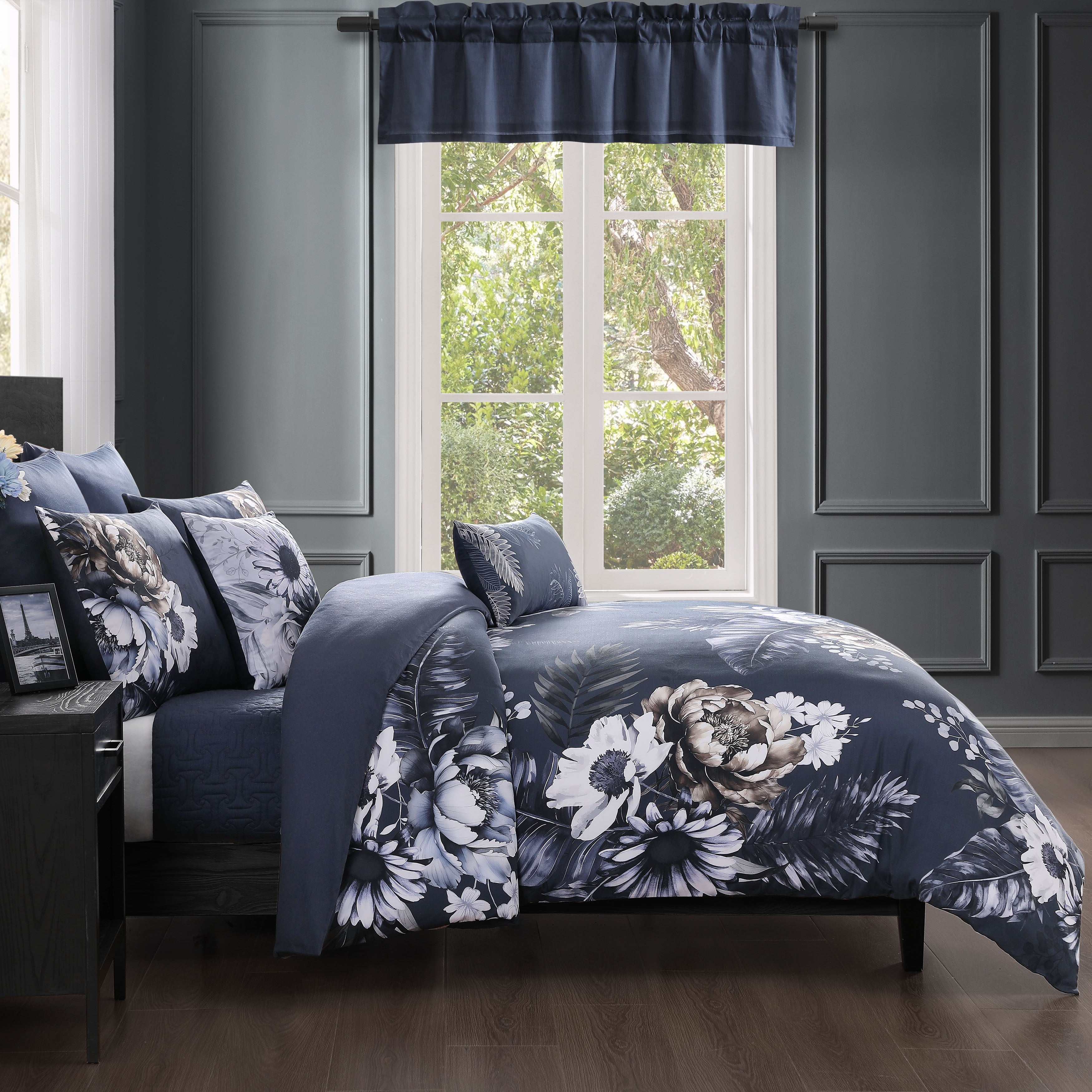 Bebejan Forget Me Not 5 Piece Reversible Comforter Set