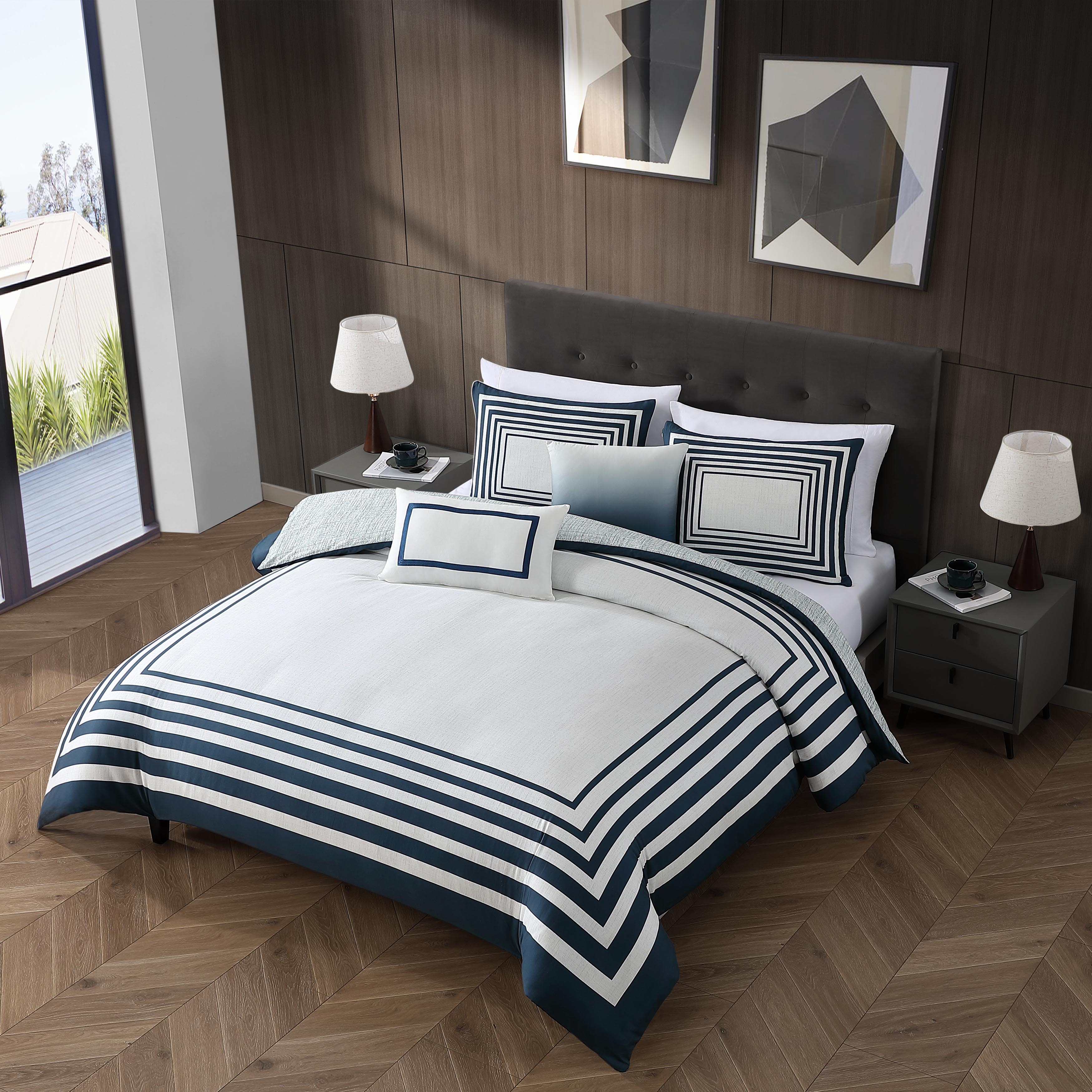 Bebejan Frames 5 Piece Reversible Comforter Set Comforter Sets By Bebejan®