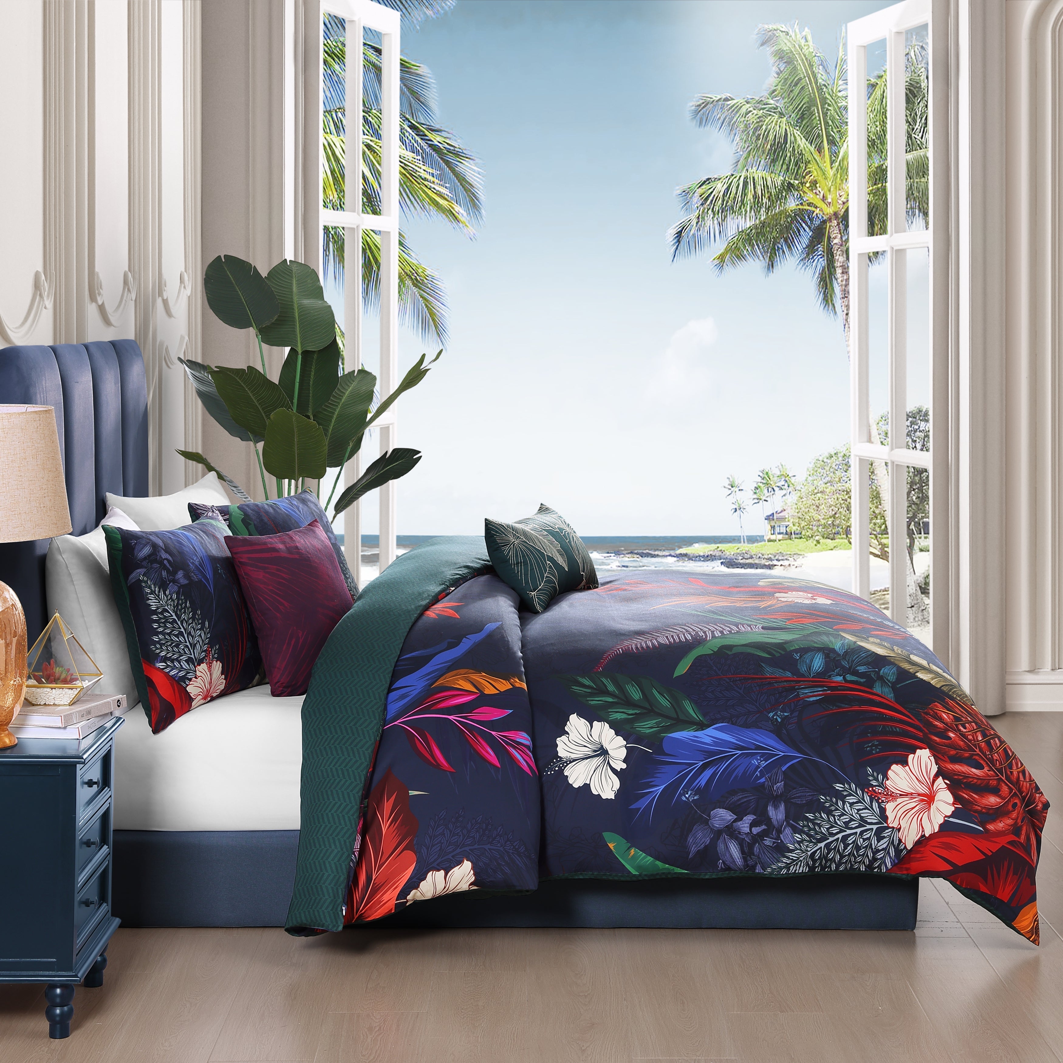 Bebejan Paradise 5 Piece Reversible Comforter Set Comforter Sets By Bebejan®