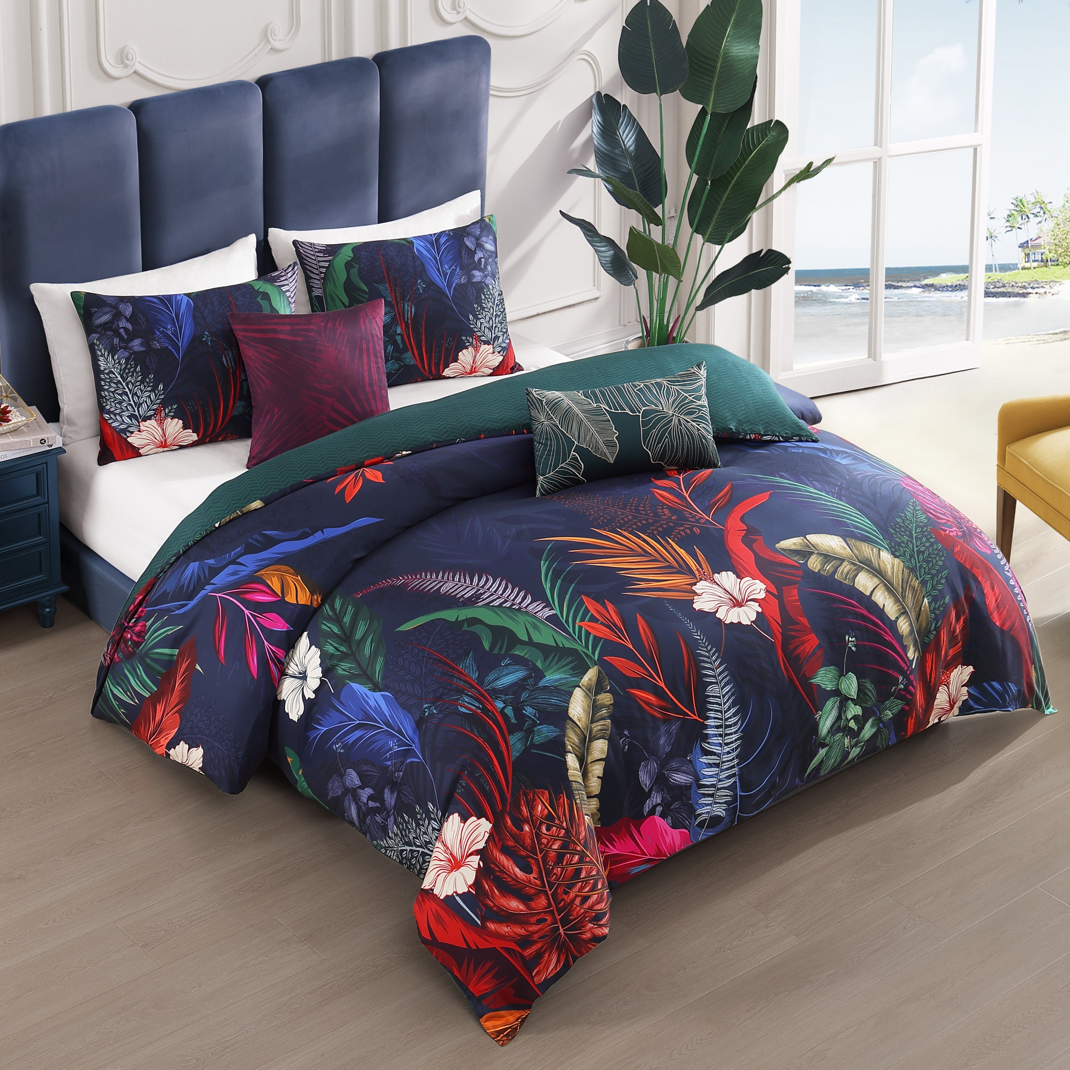 Bebejan Paradise 5 Piece Reversible Comforter Set Comforter Sets By Bebejan®
