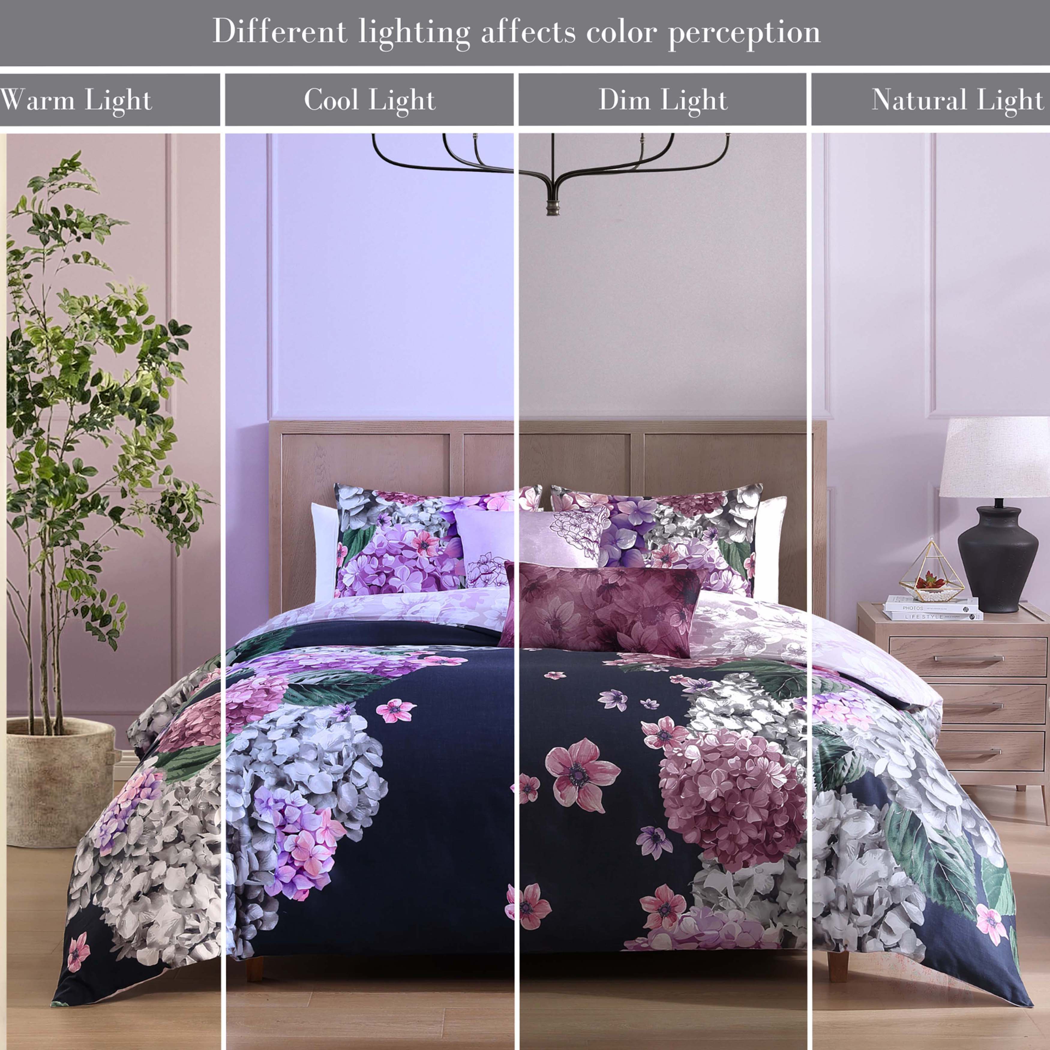 Bebejan Purple Bliss 5 Piece Reversible Comforter Set Comforter Sets By Bebejan®