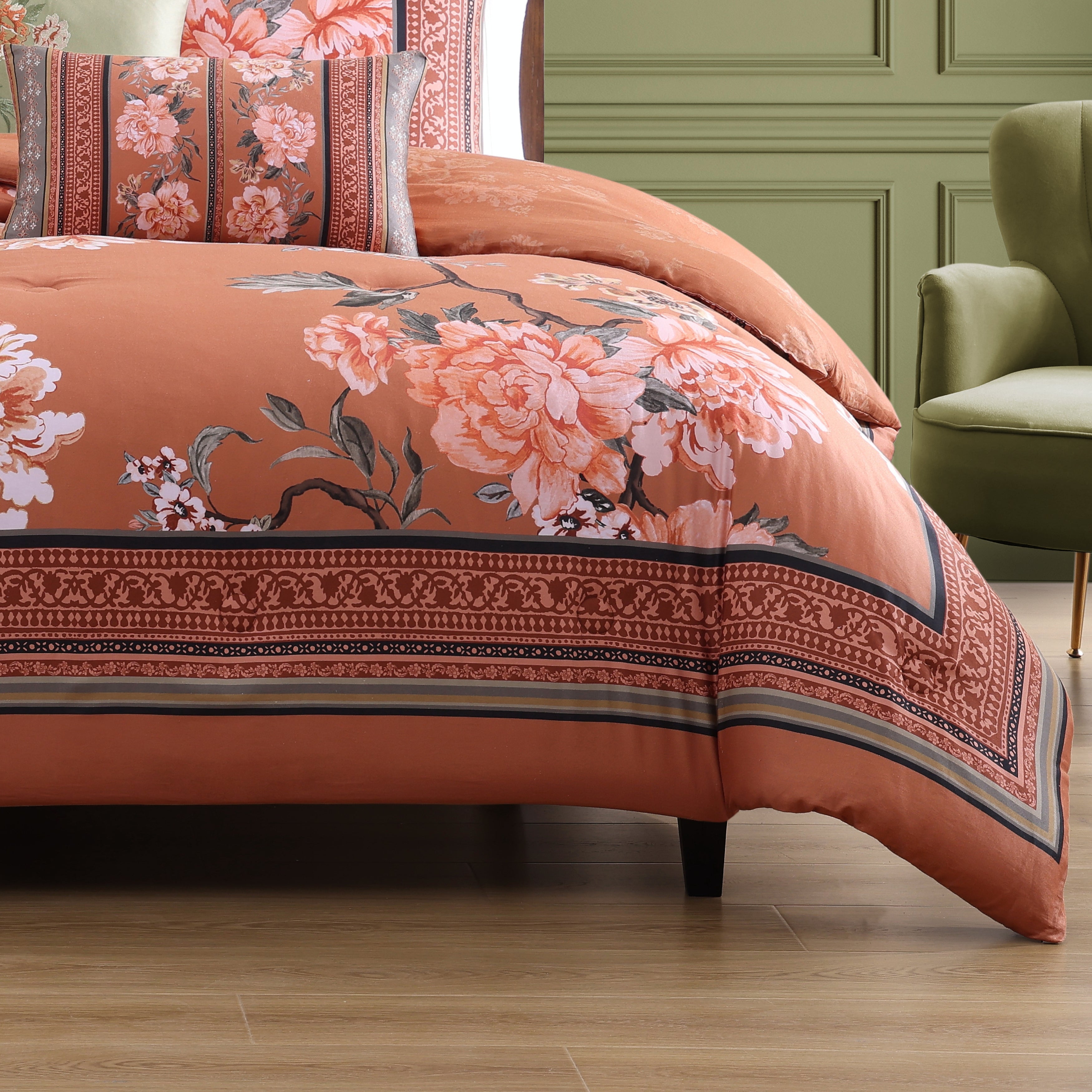 Bebejan Rossana 5 Piece Reversible Comforter Set Comforter Sets By Bebejan®