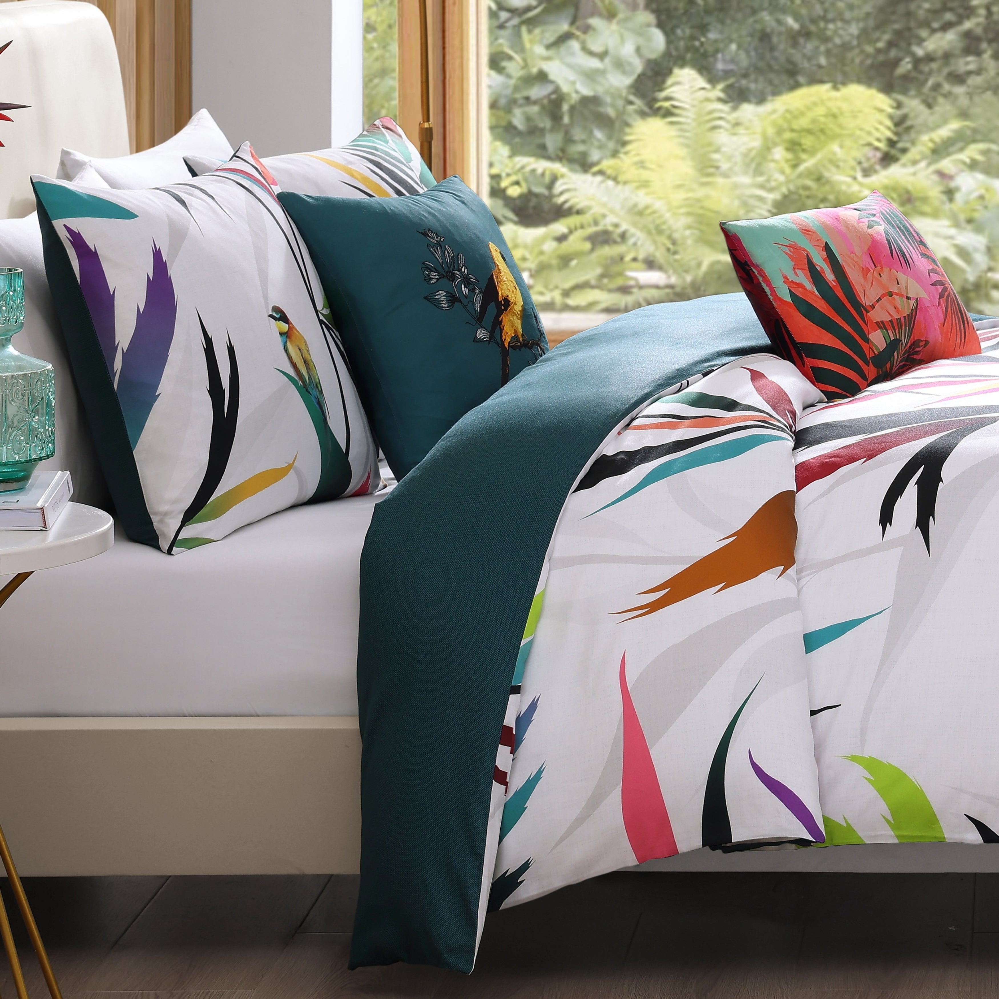 Bebejan Tropical Fusion 5 Piece Reversible Comforter Set Comforter Sets By Bebejan®