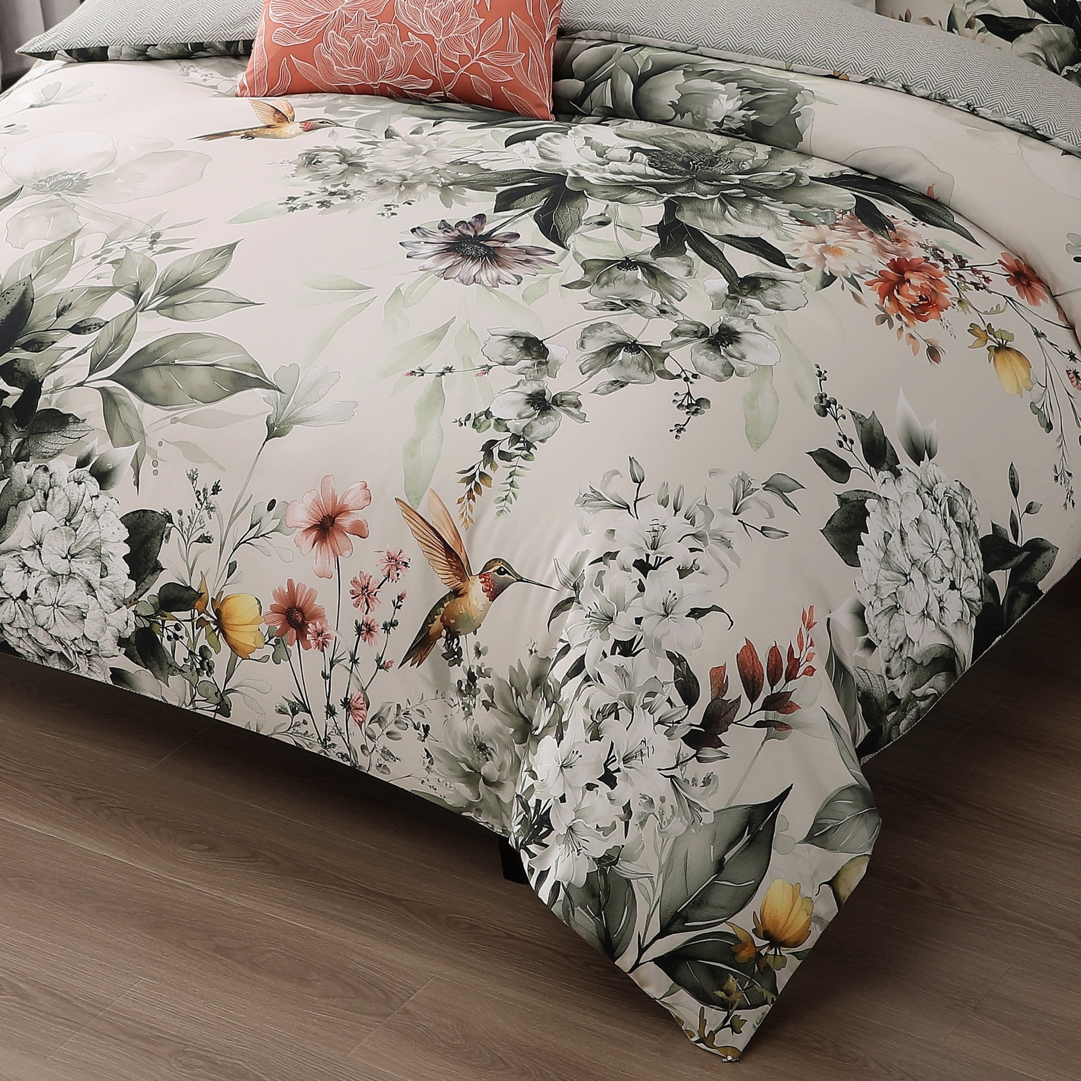 Bebejan Vintage Bloom 5 Piece Reversible Comforter Set Comforter Sets By Bebejan®
