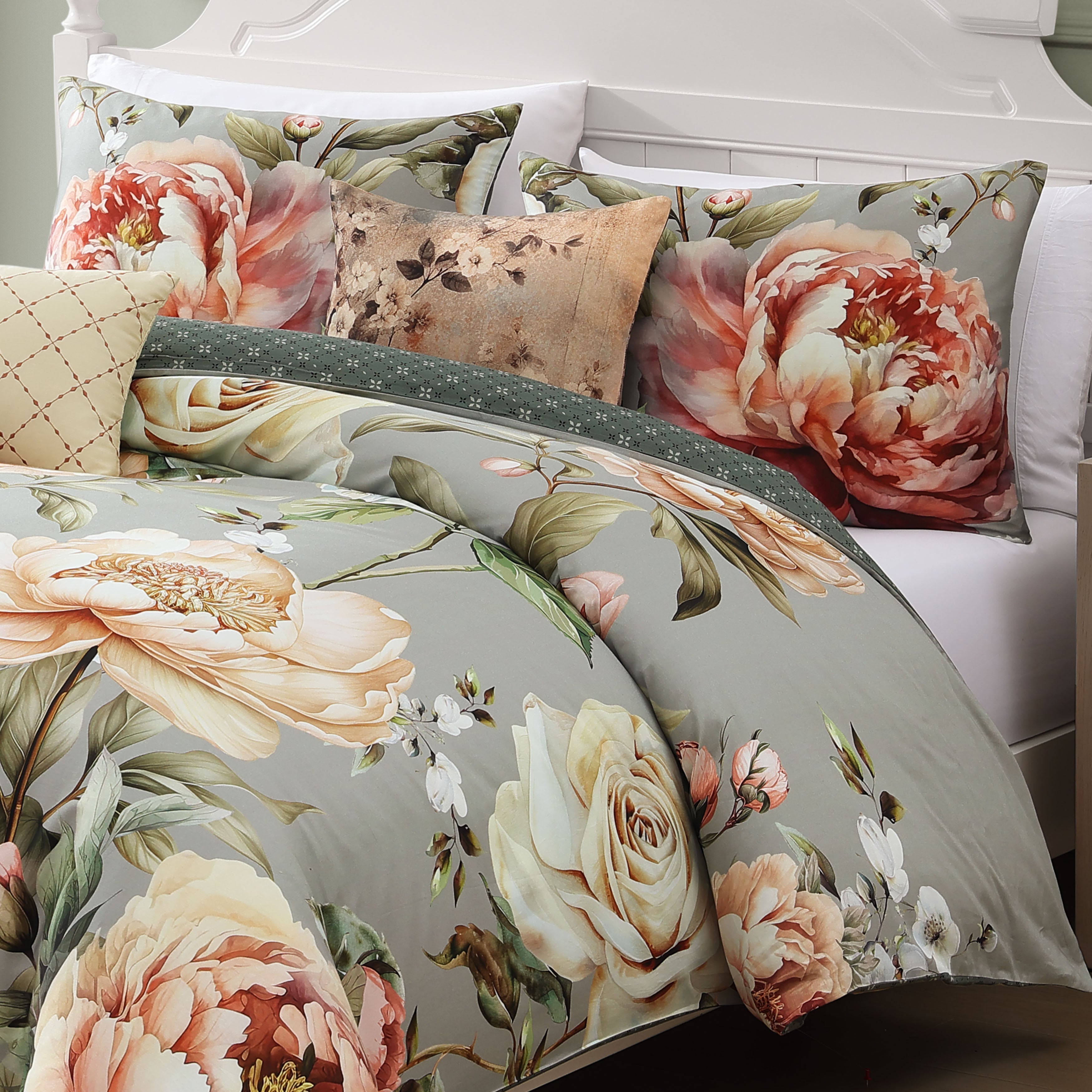 Bebejan Whispering Willows 5 Piece Reversible Comforter Set Comforter Sets By Bebejan®