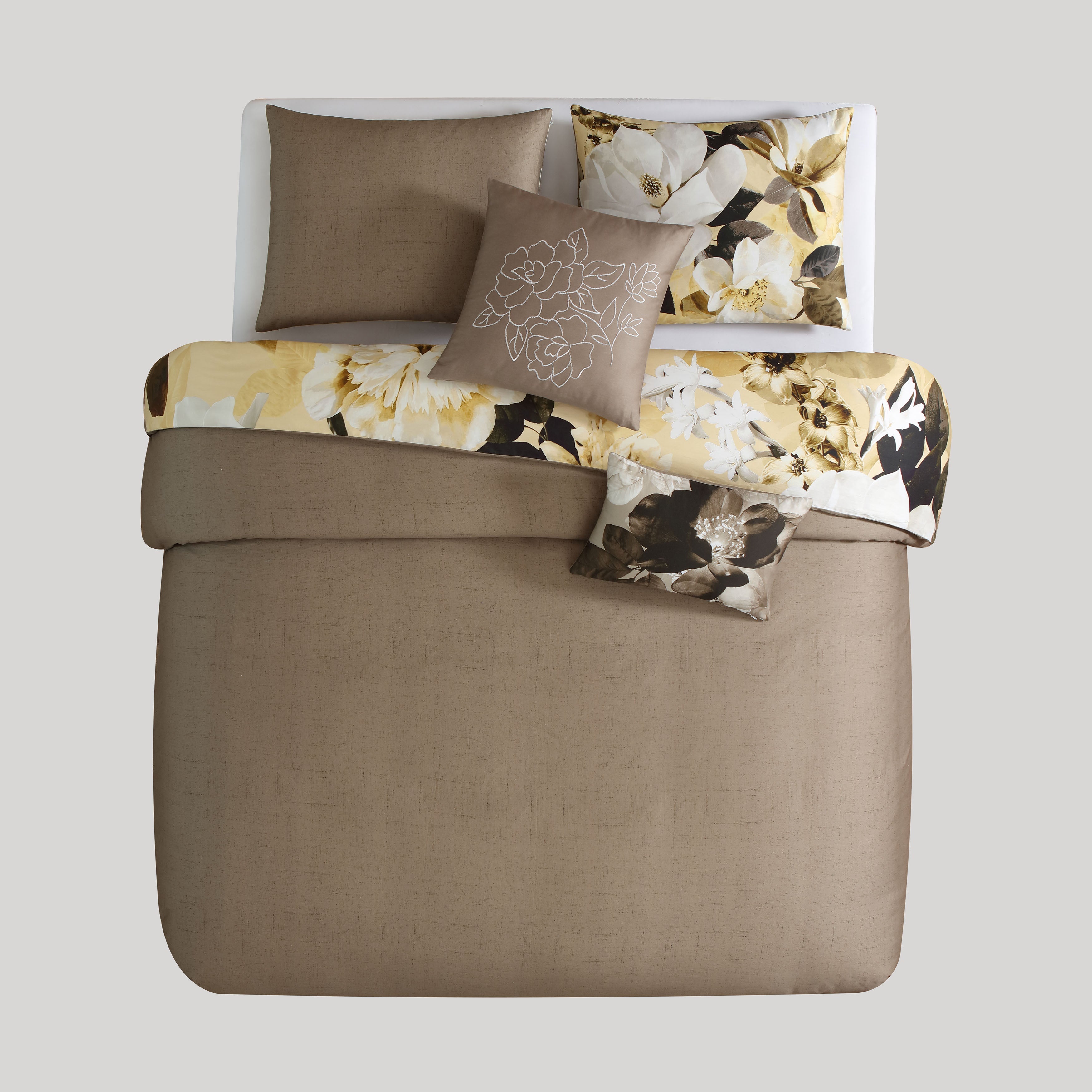 Bebejan Magnolia 5 Piece Reversible Comforter Set Comforter Sets By Bebejan®