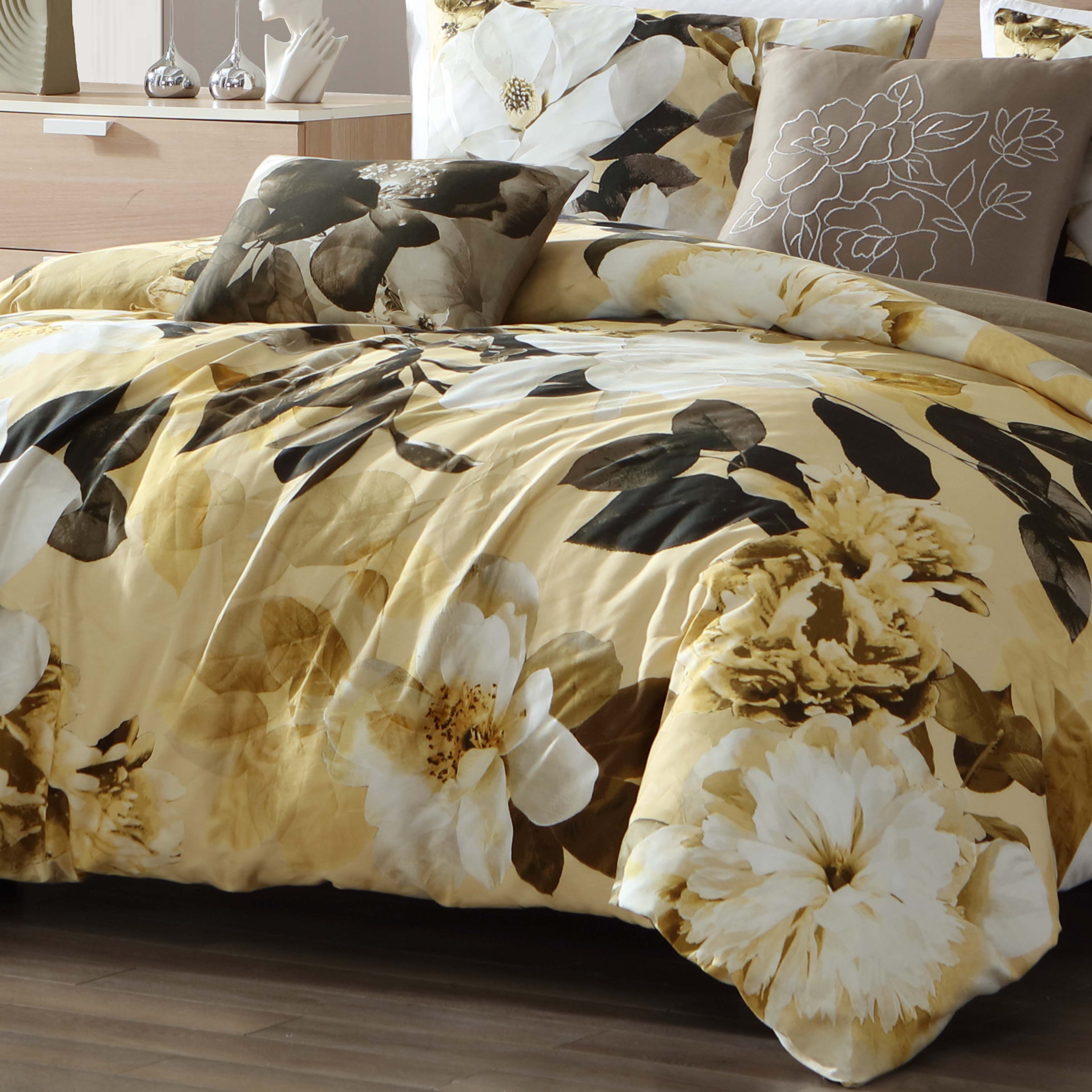 Bebejan Magnolia 5 Piece Reversible Comforter Set Comforter Sets By Bebejan®
