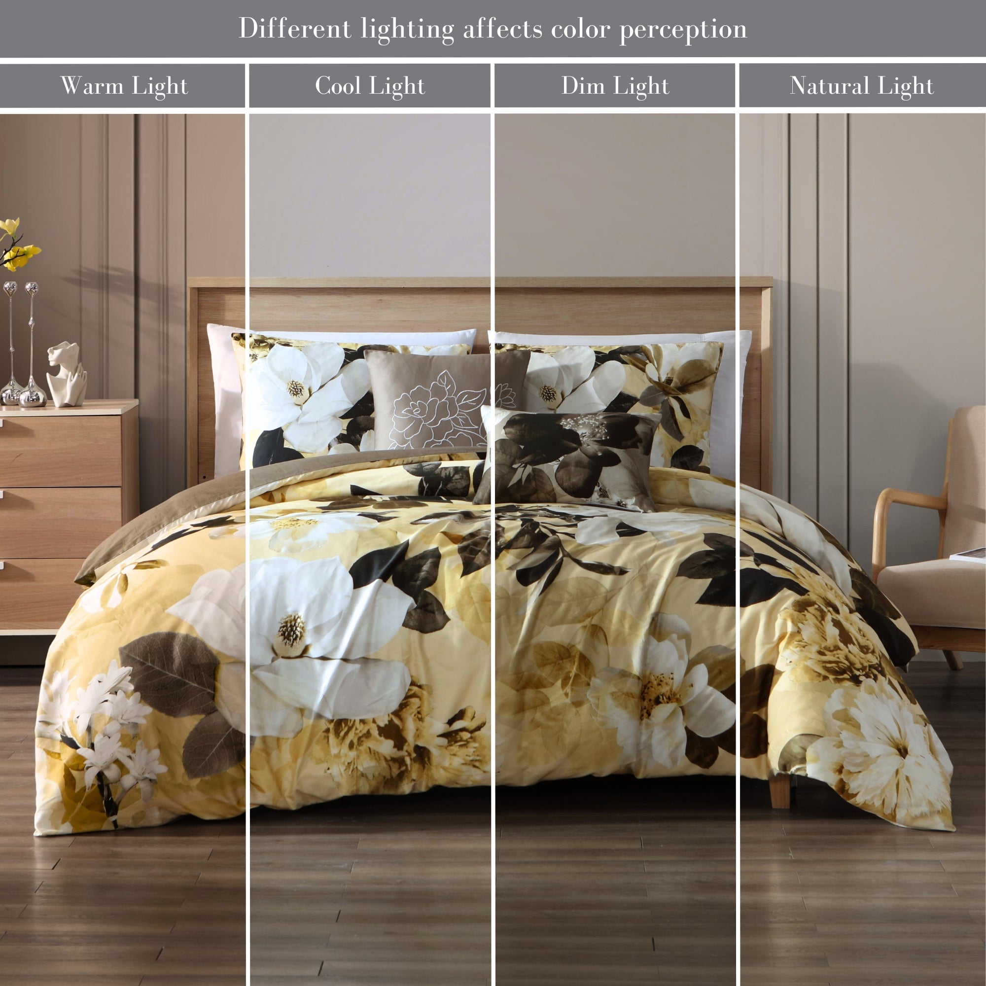 Bebejan Magnolia 5 Piece Reversible Comforter Set Comforter Sets By Bebejan®
