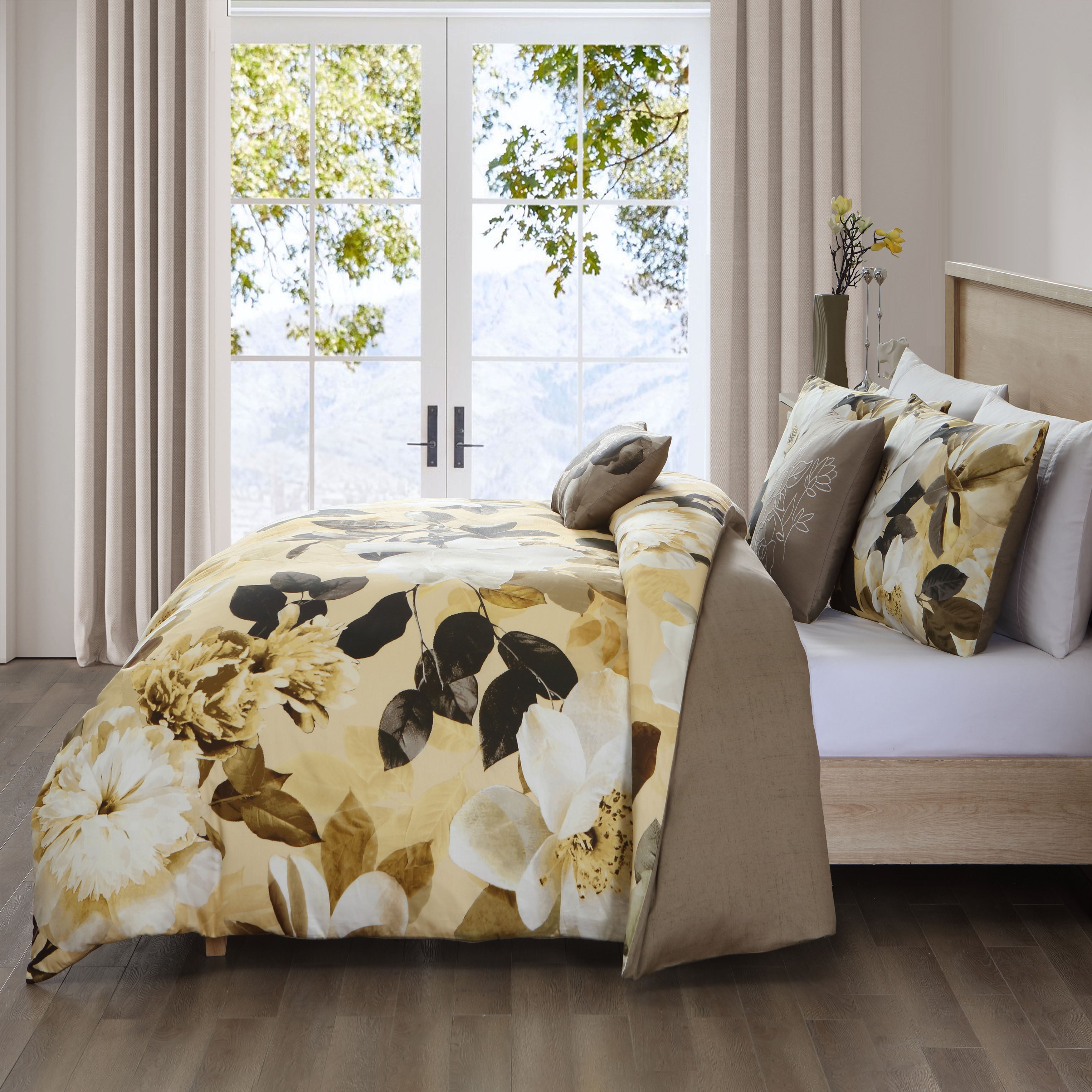 Bebejan Magnolia 5 Piece Reversible Comforter Set Comforter Sets By Bebejan®