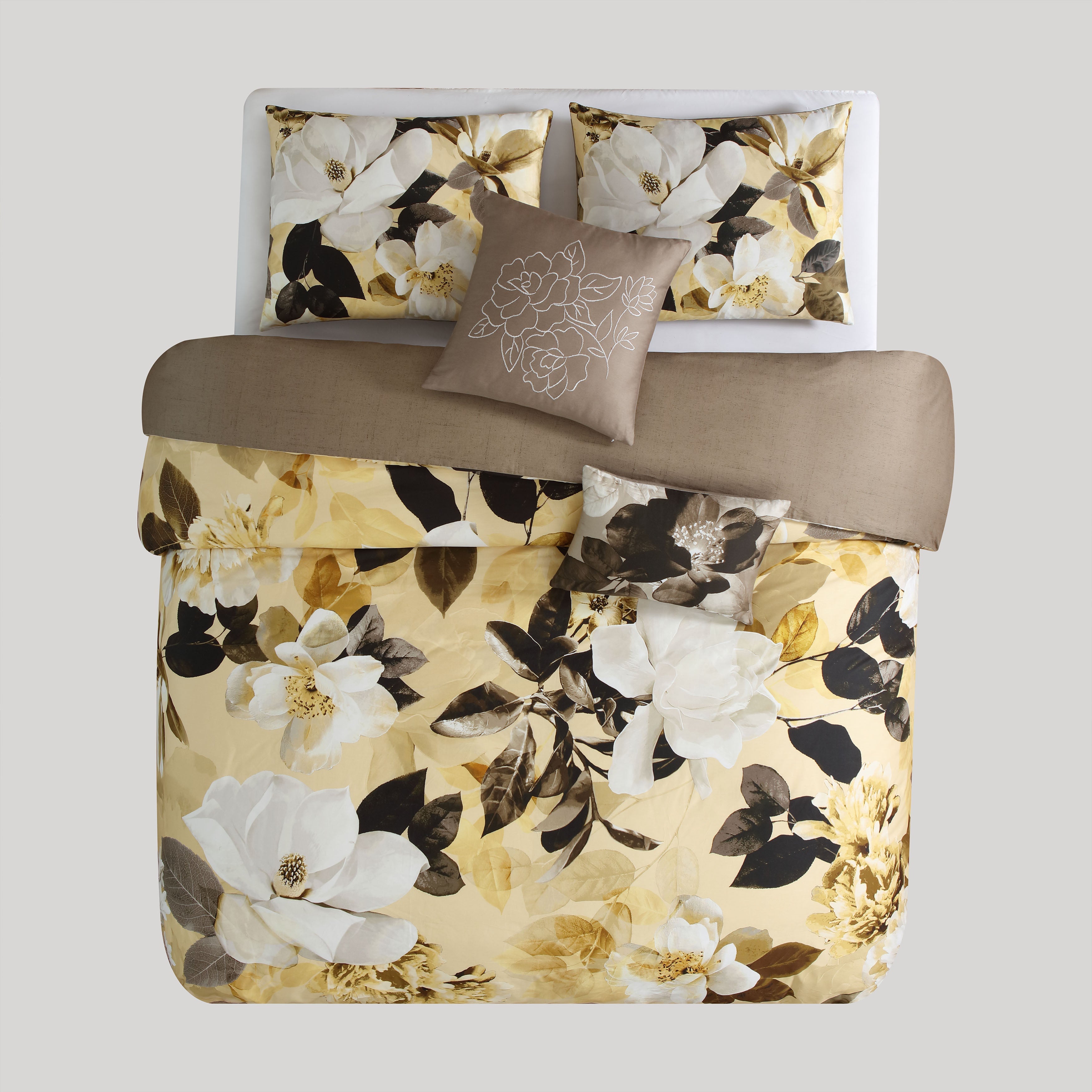 Bebejan Magnolia 5 Piece Reversible Comforter Set Comforter Sets By Bebejan®