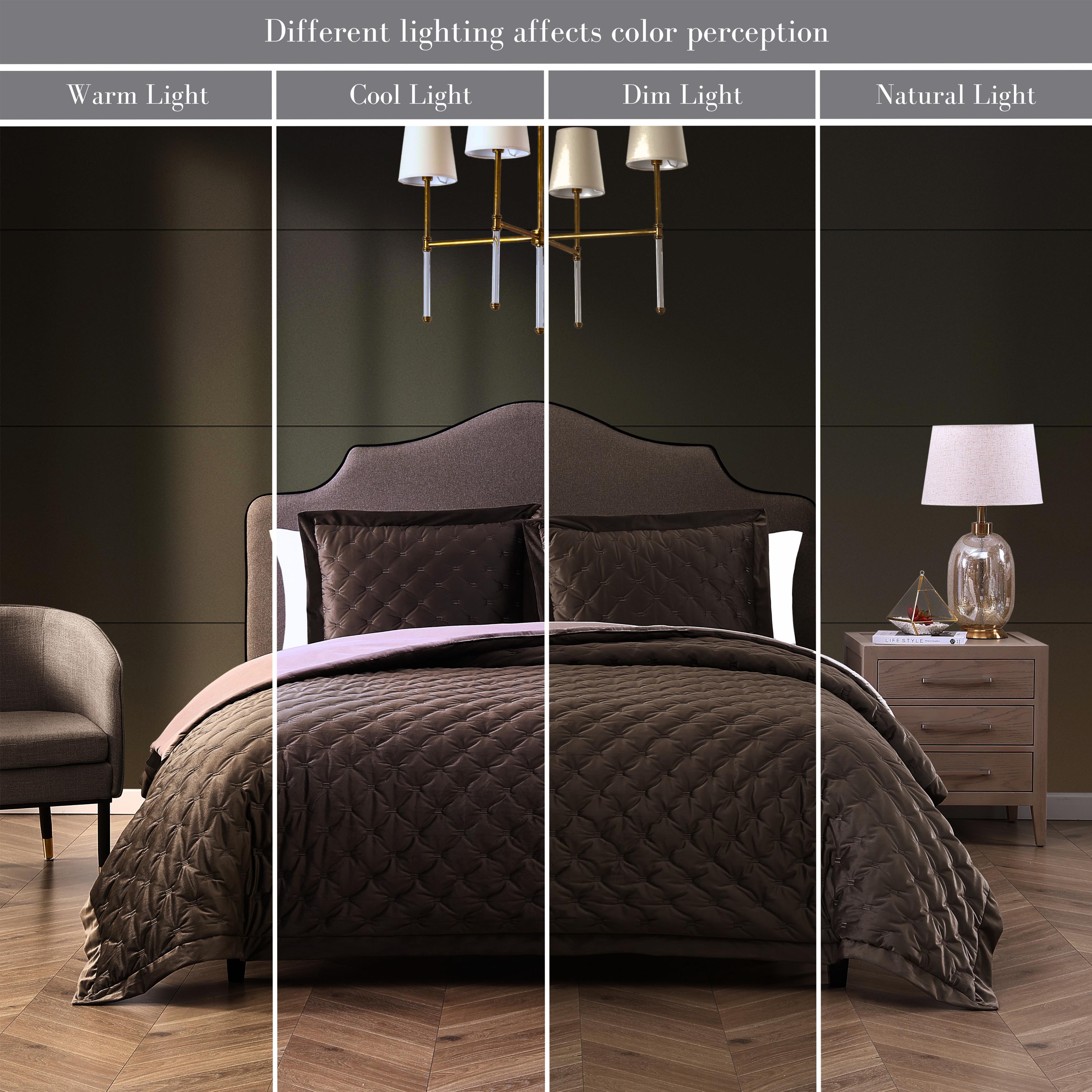 Bebejan 3 Piece Velvet Comforter Set Comforter Sets By Bebejan®