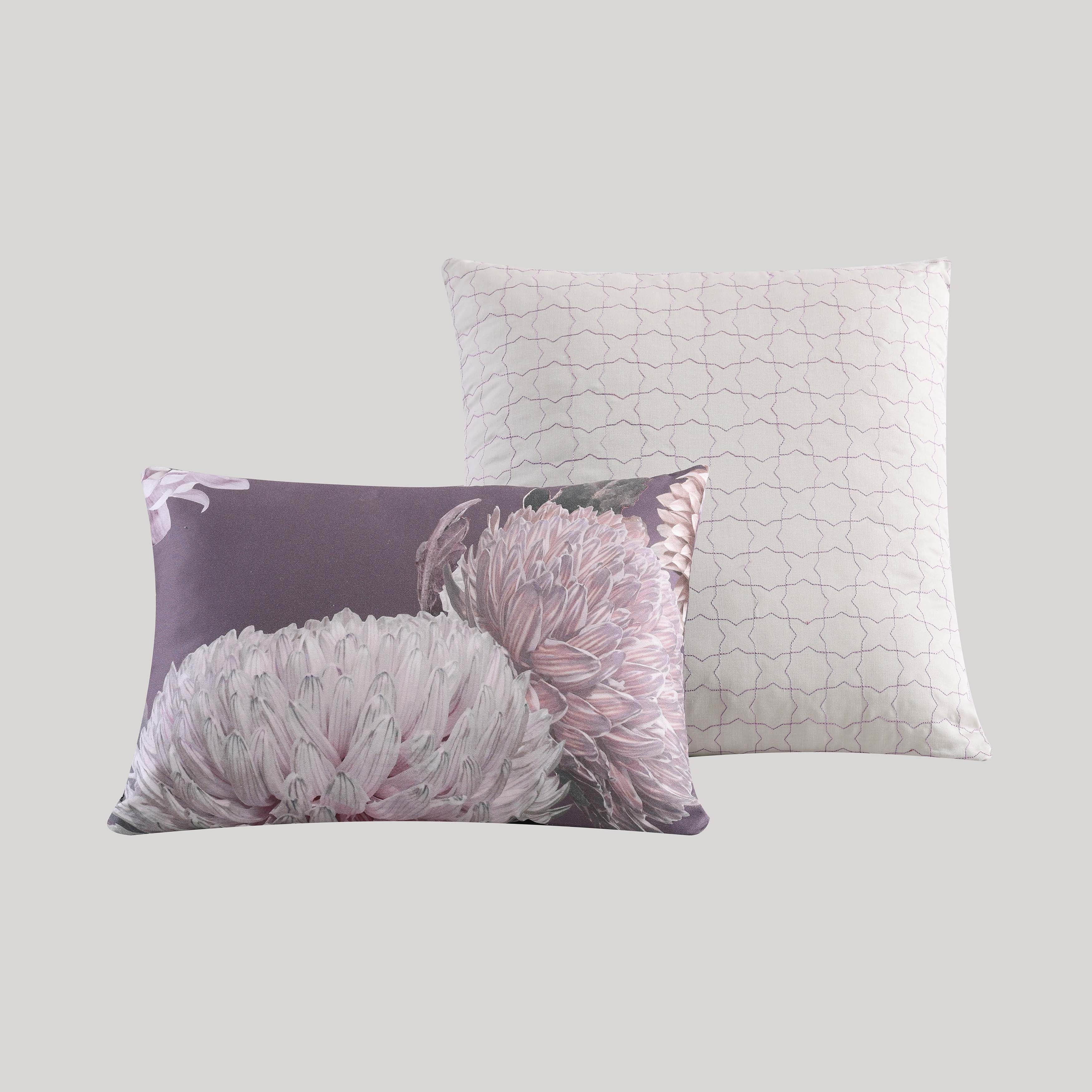 Bebejan Dahlia Purple 5 Piece Reversible Comforter Set Comforter Sets By Bebejan®