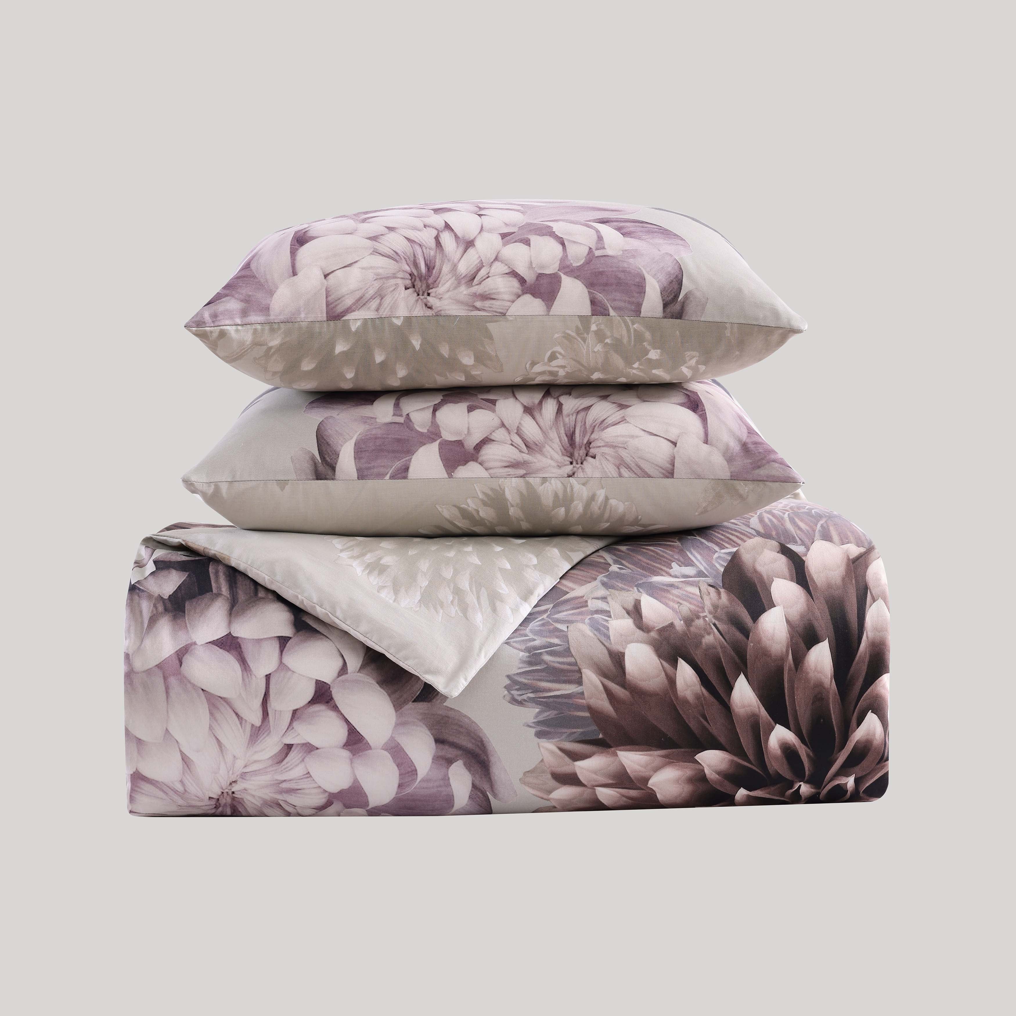 Bebejan Dahlia Purple 5 Piece Reversible Comforter Set Comforter Sets By Bebejan®