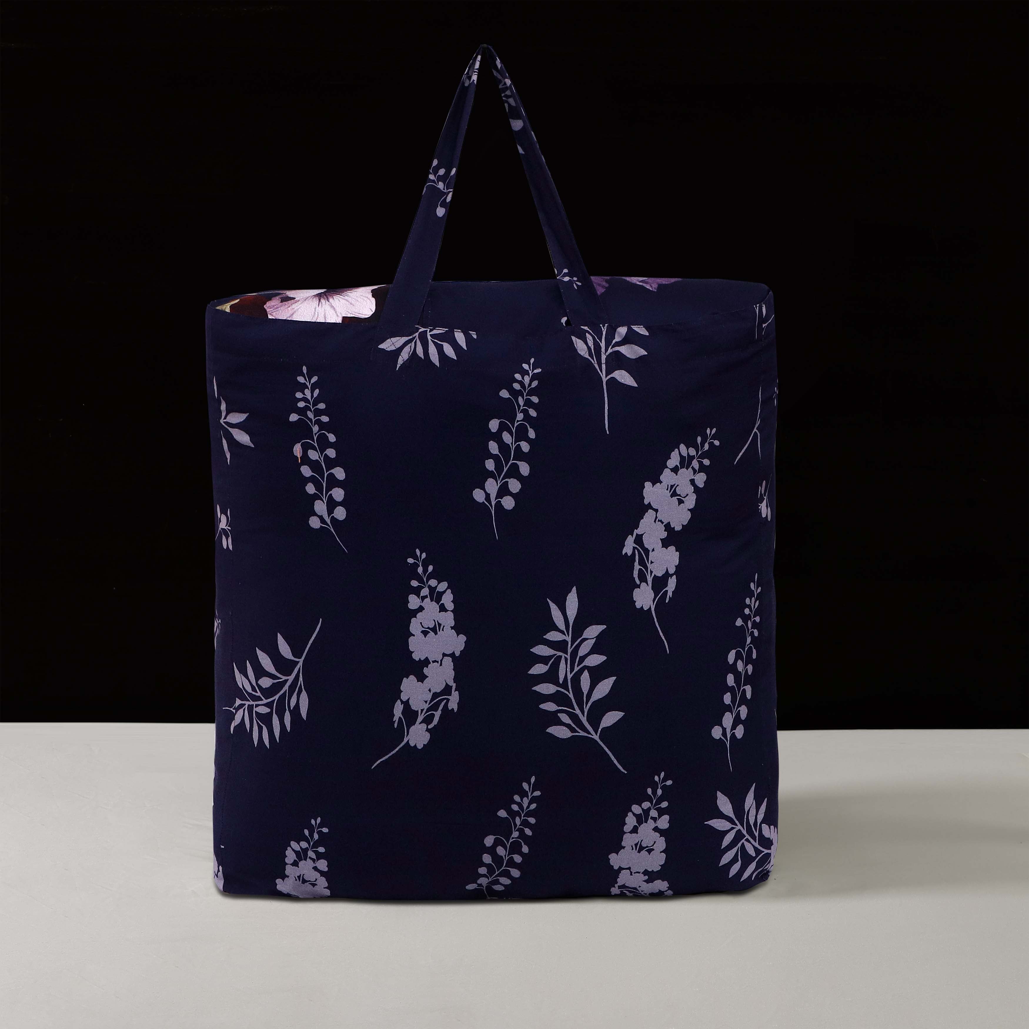 Bebejan Deep Purple Garden 5 Piece Reversible Comforter Set Comforter Sets By Bebejan®