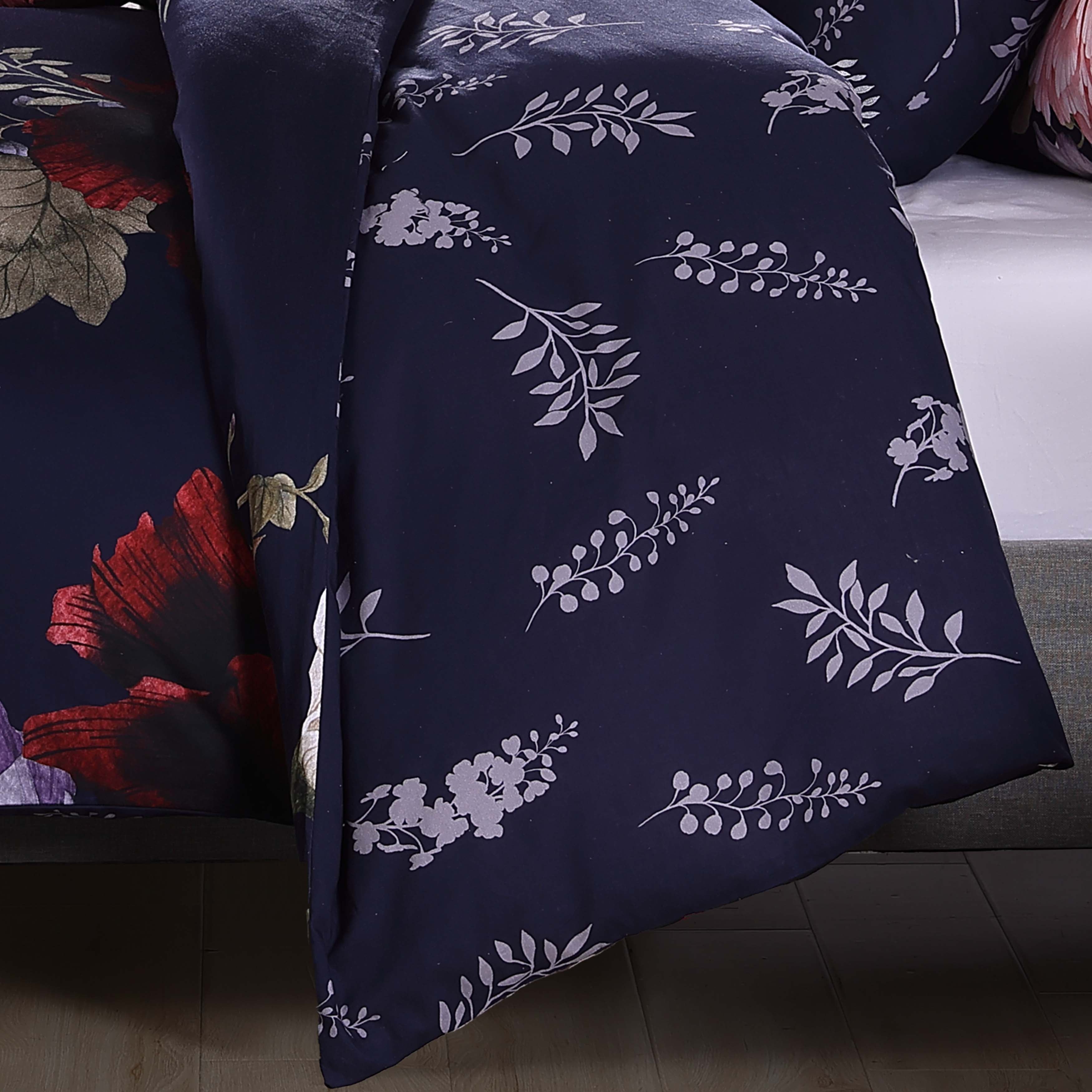 Bebejan Deep Purple Garden 5 Piece Reversible Comforter Set Comforter Sets By Bebejan®