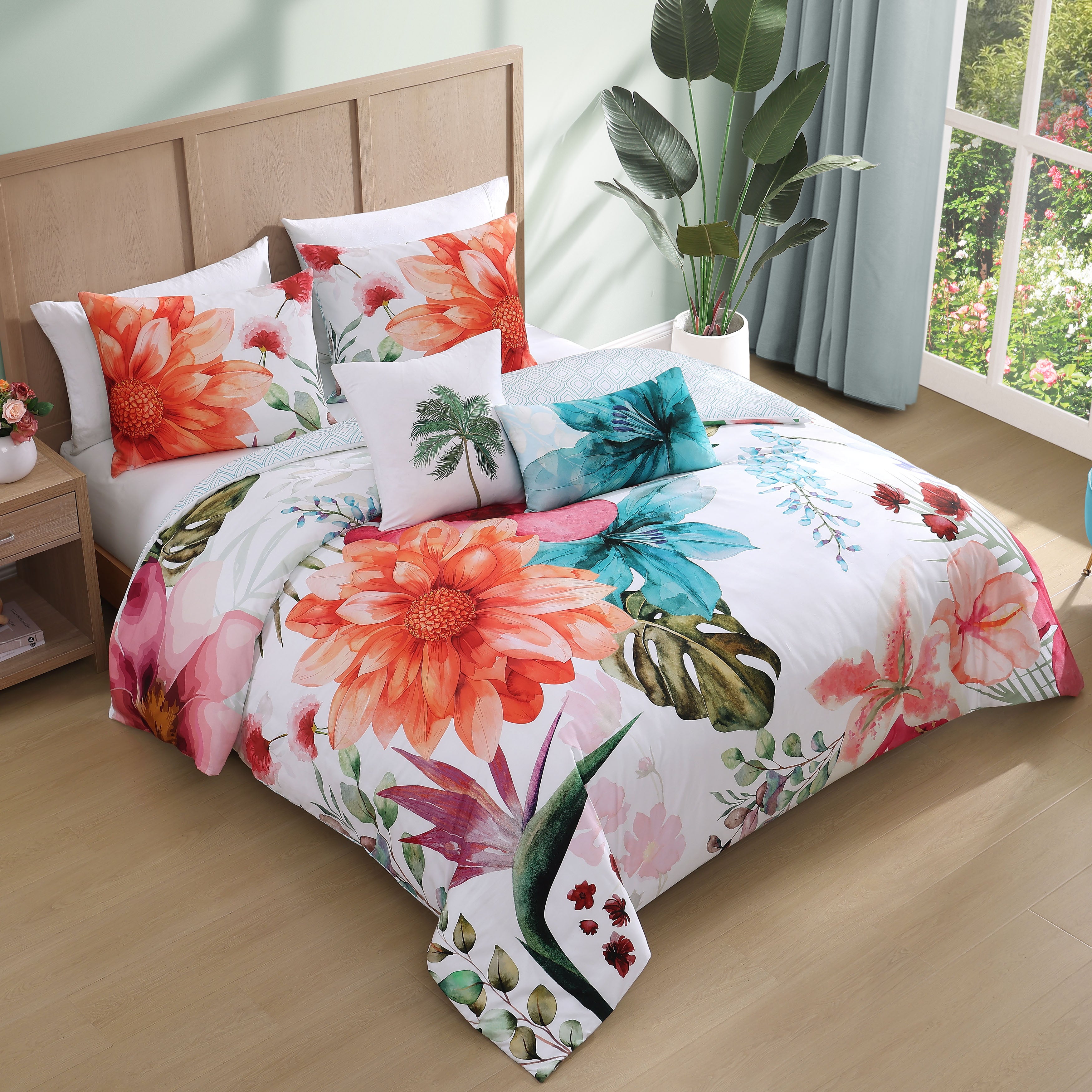 Bebejan Eden's Embrace 5 Piece Reversible Comforter Set