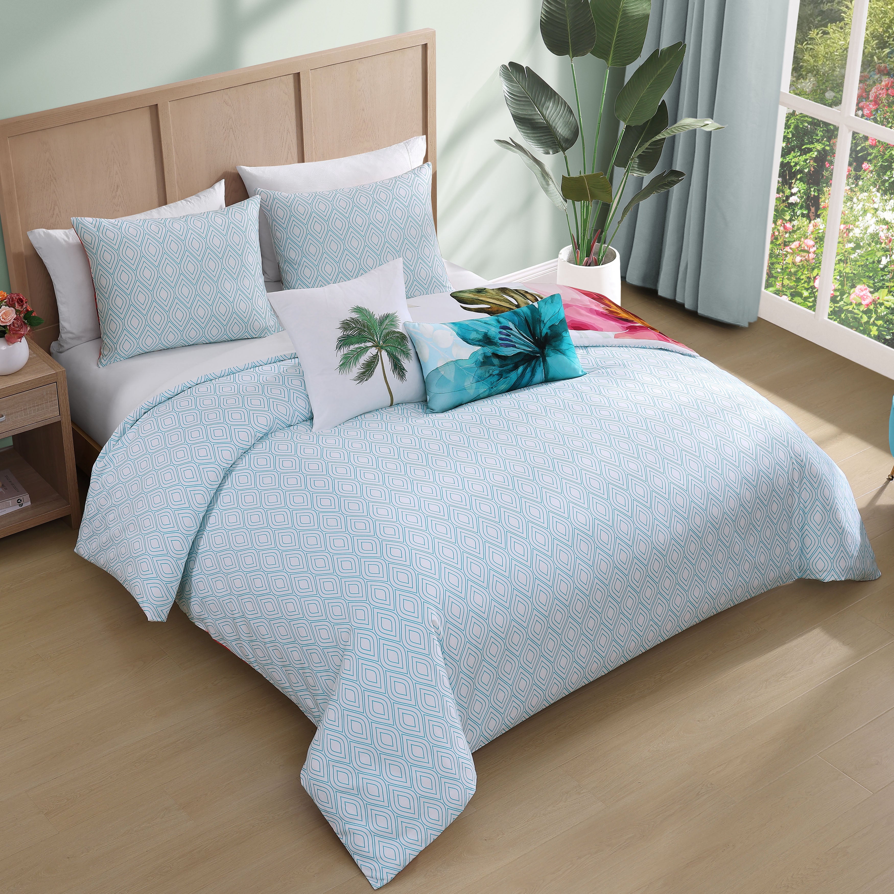 Bebejan Eden's Embrace 5 Piece Reversible Comforter Set