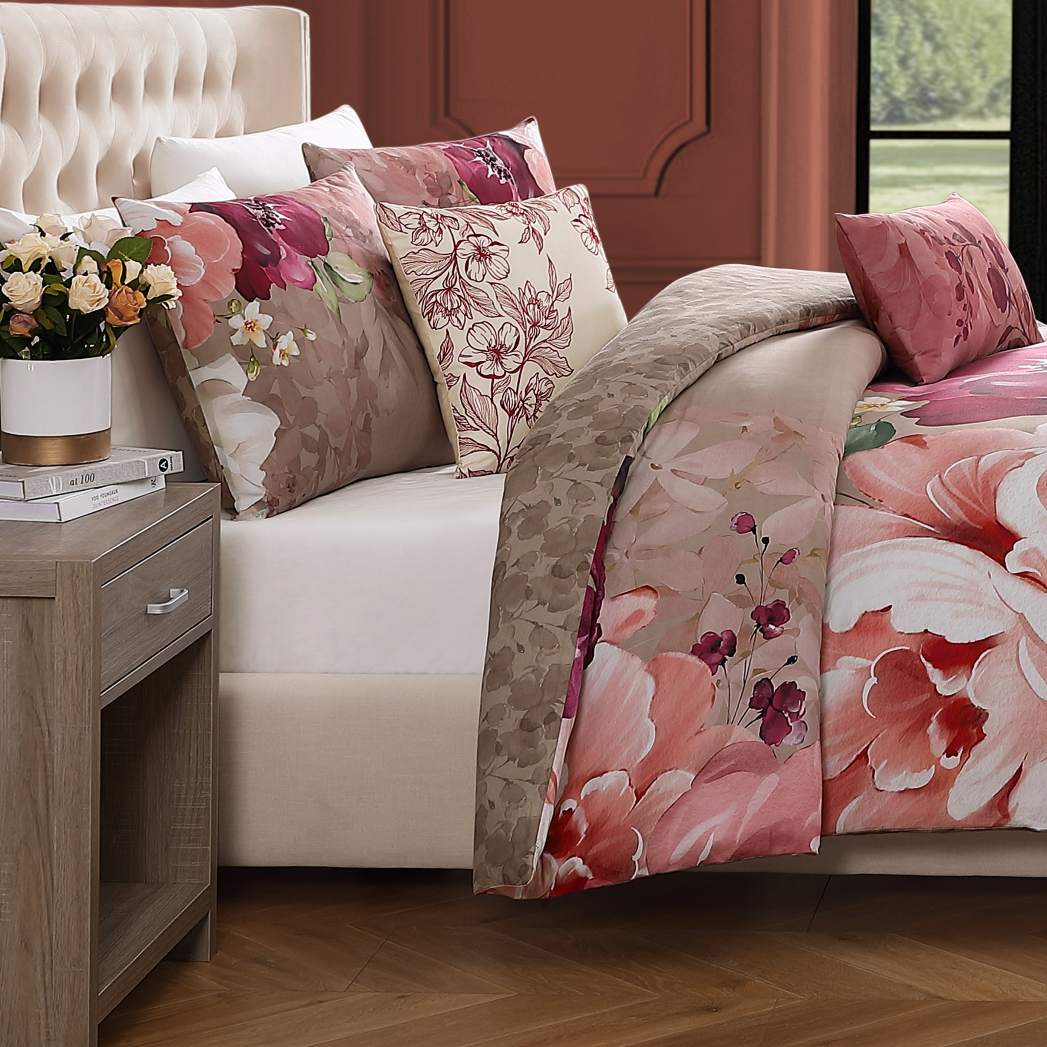 Bebejan Florence 5 Piece Reversible Comforter Set Comforter Sets By Bebejan®