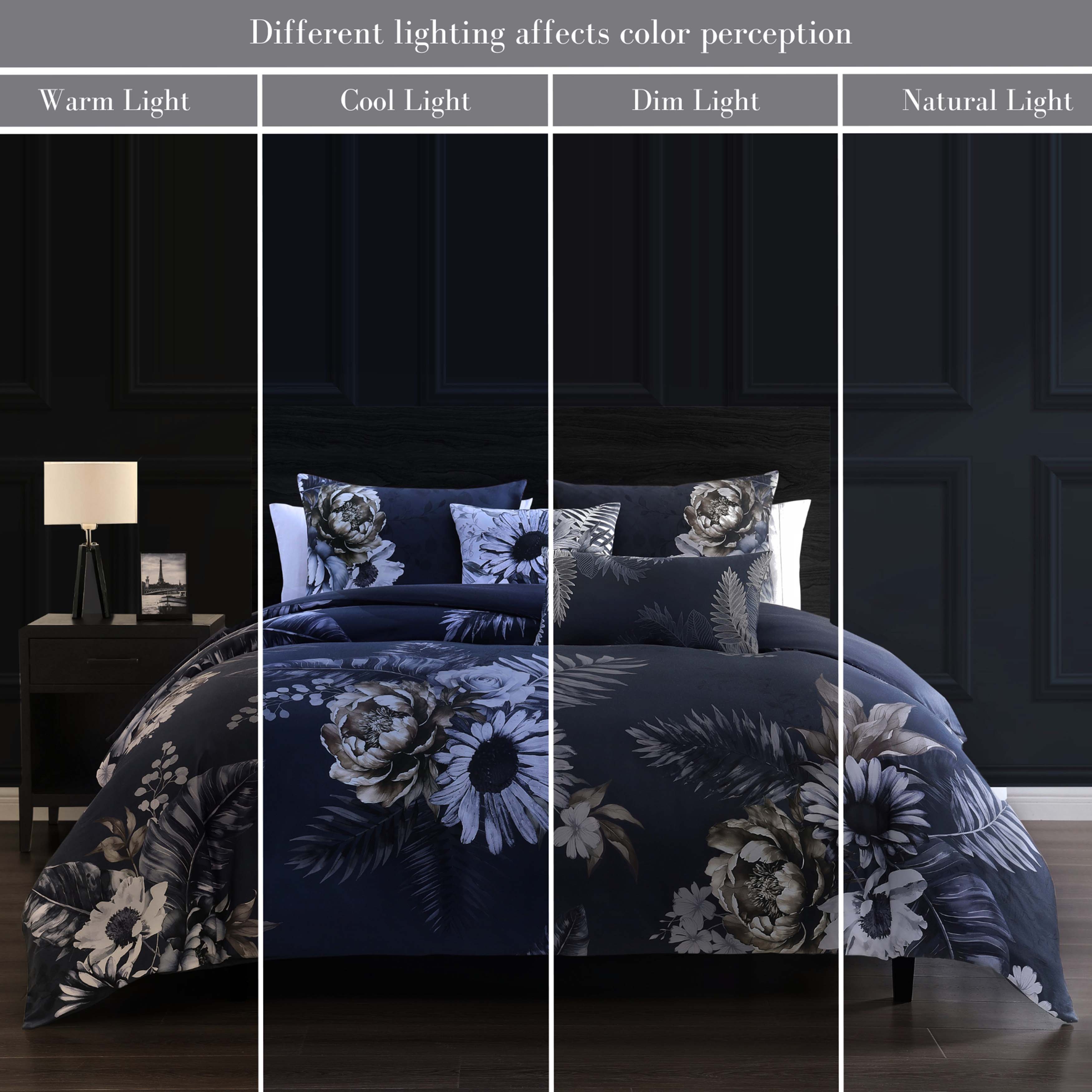 Bebejan Forget Me Not 5 Piece Reversible Comforter Set