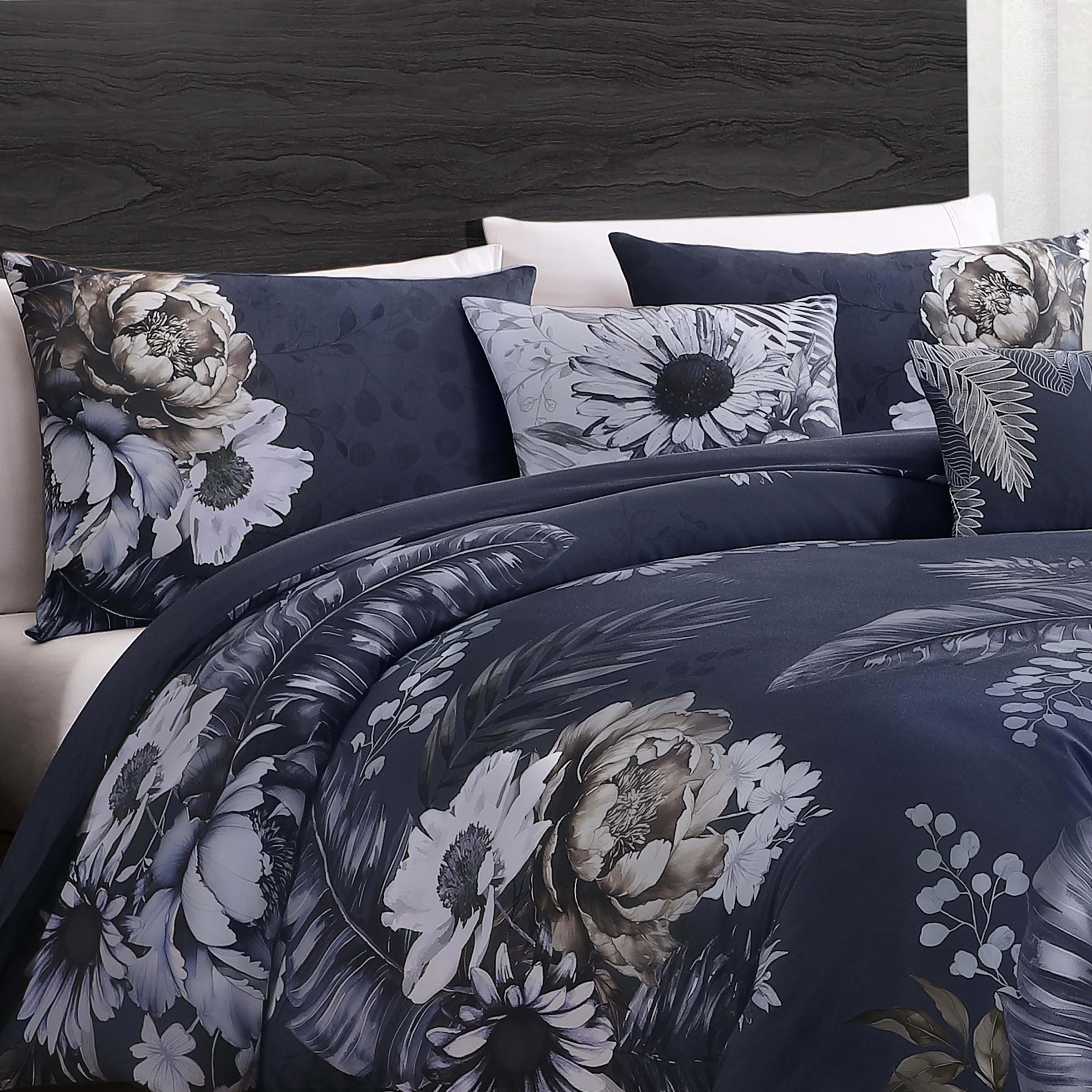 Bebejan Forget Me Not 5 Piece Reversible Comforter Set