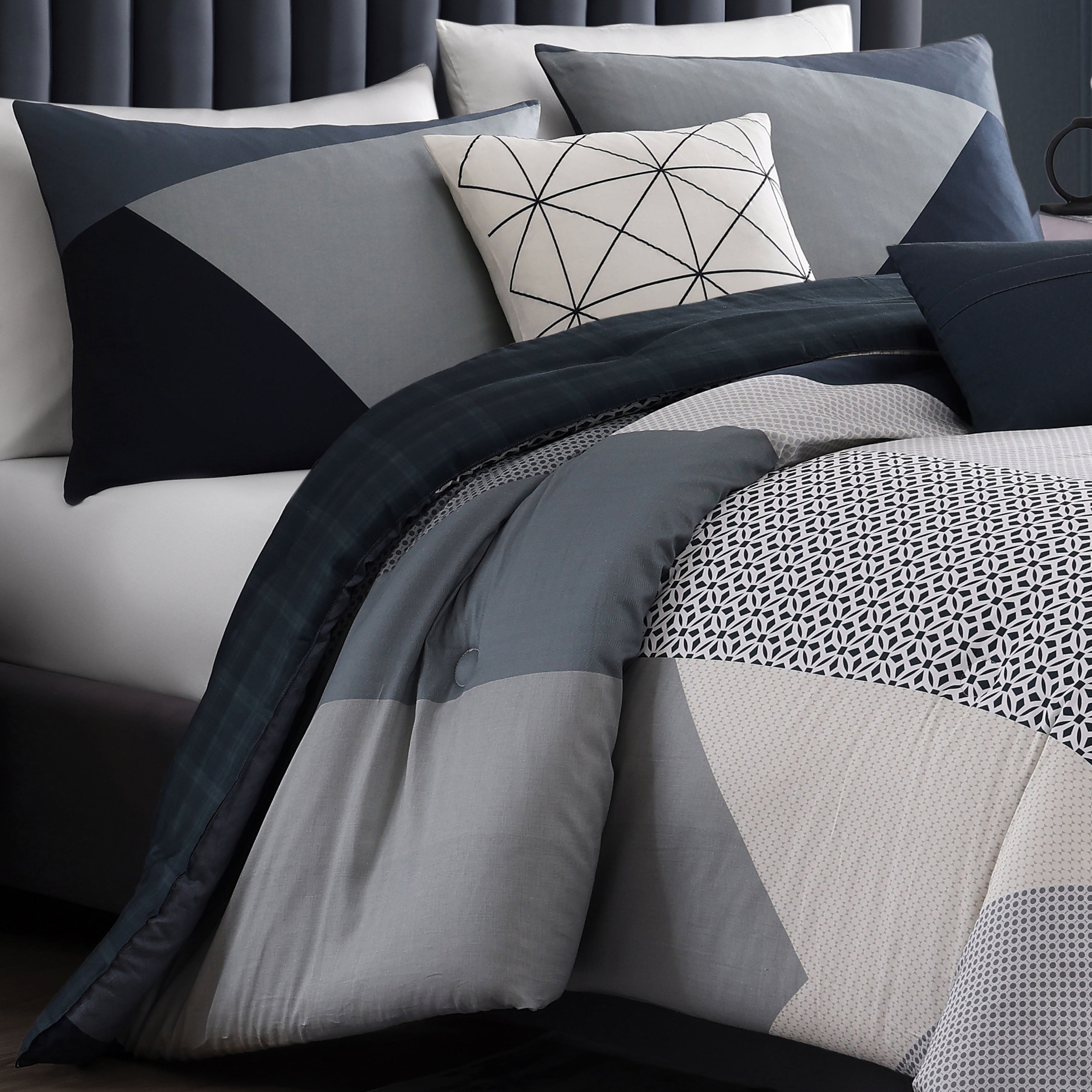 Bebejan Geo Fusion 5 Piece Reversible Comforter Set