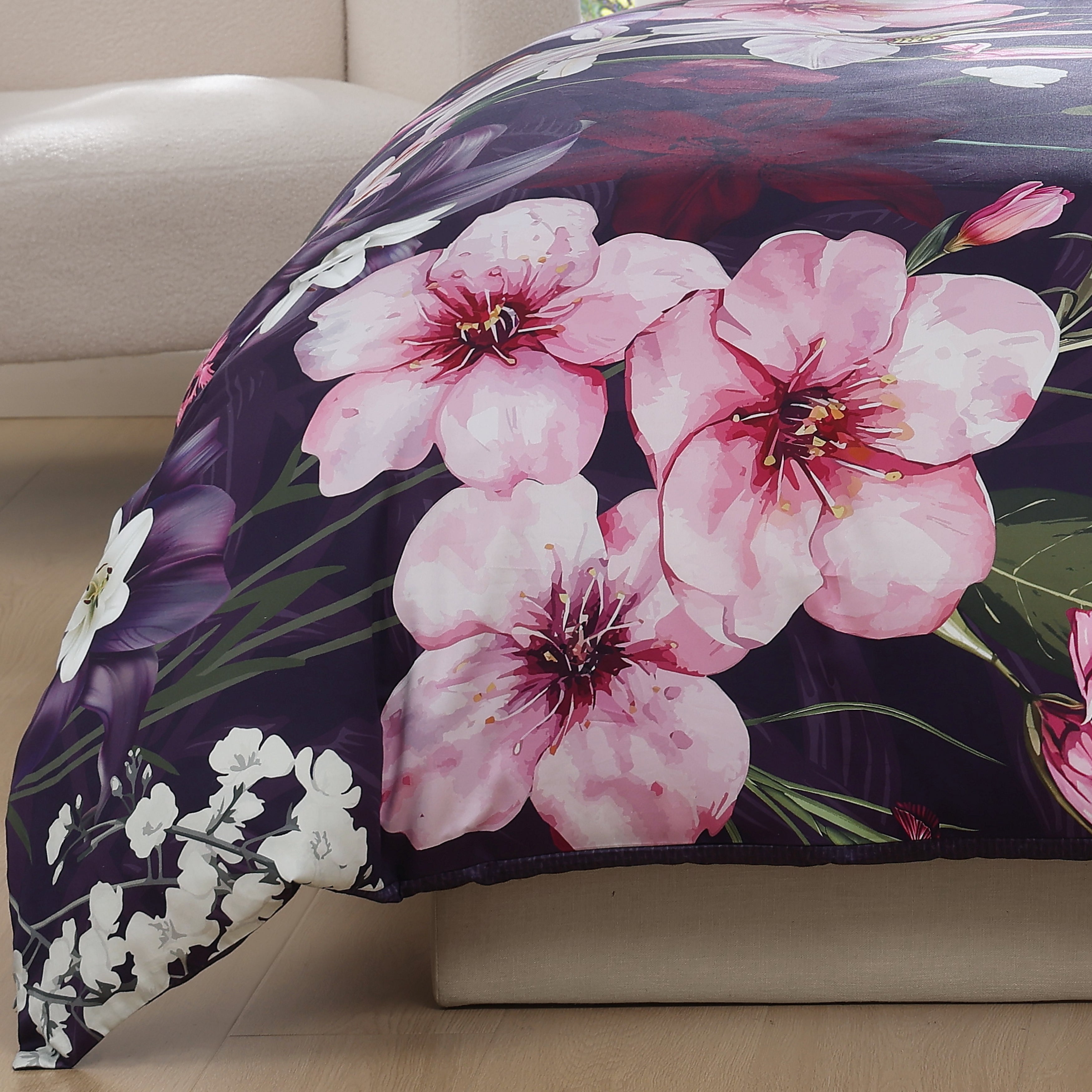 Bebejan Morning Glory 5 Piece Reversible Comforter Set Comforter Sets By Bebejan®