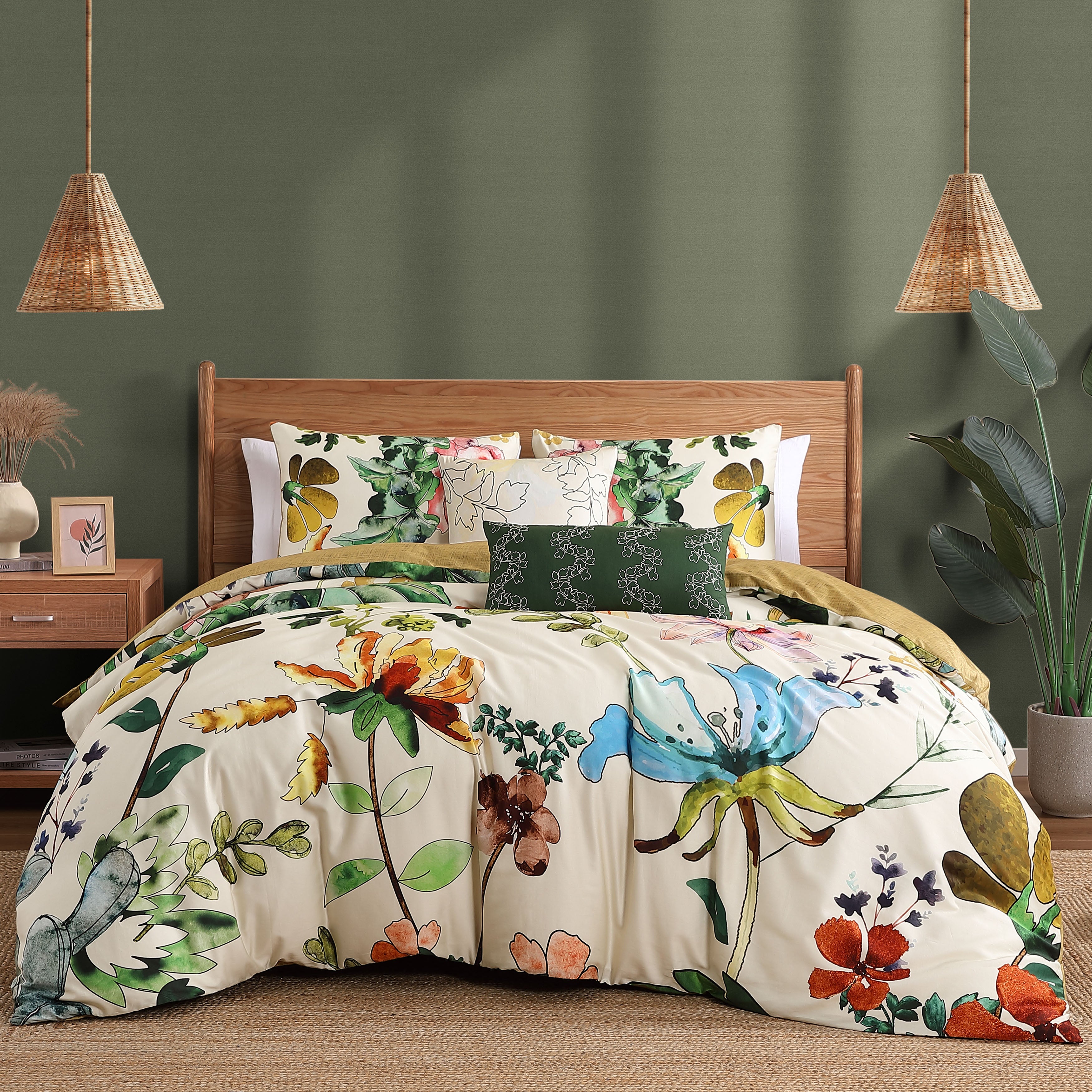 Bebejan Radiance 5 Piece Reversible Comforter Set