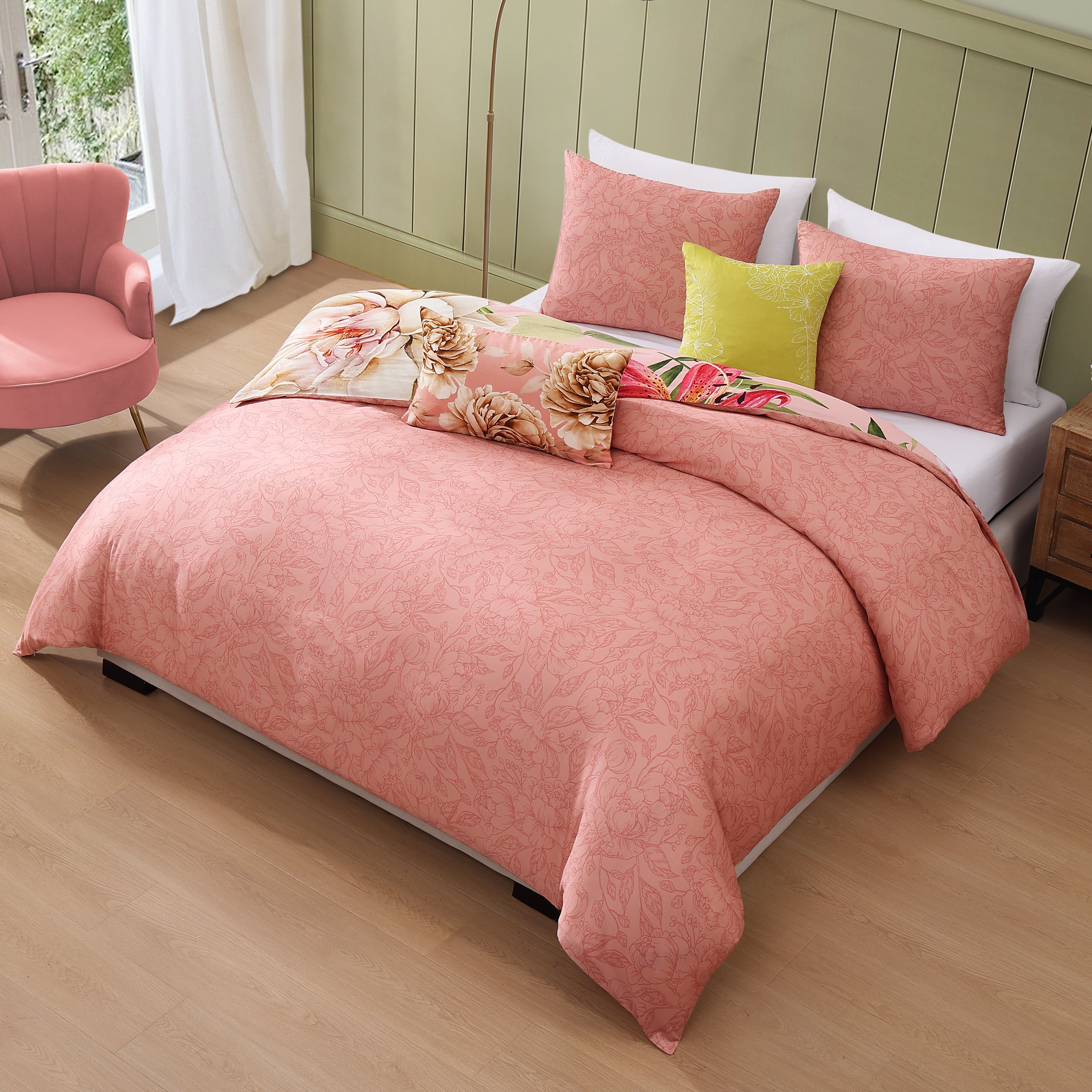 Bebejan Spring Forever 5 Piece Reversible Comforter Set Comforter Sets By Bebejan®