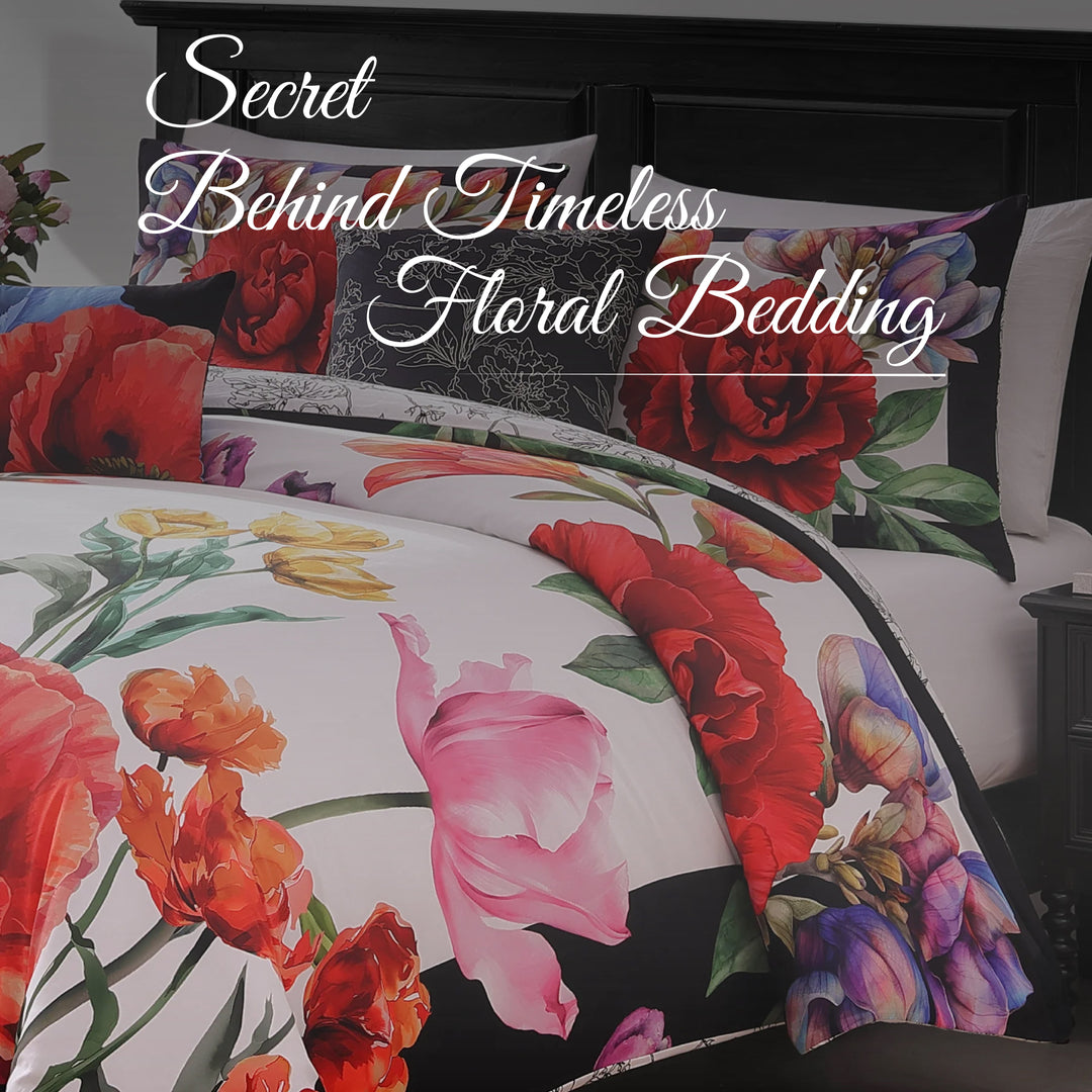The Secret to Floral Bedding’s Ability to Stand the Test of Time