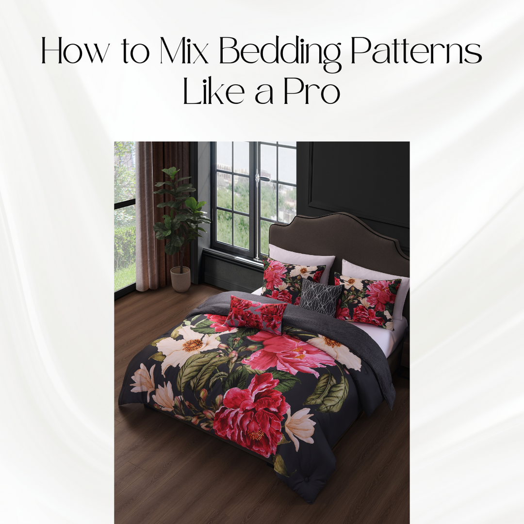 How to Mix Bedding Patterns Like a Pro