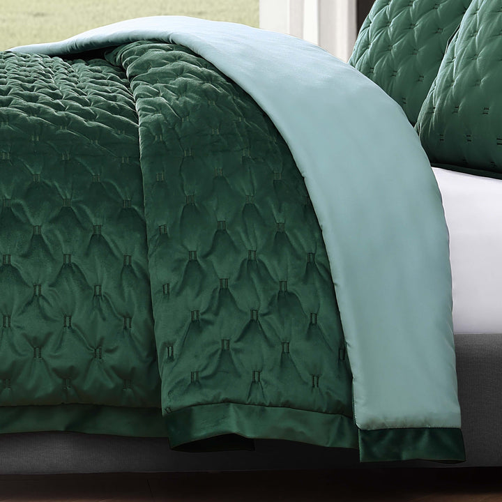 Bebejan 3 Piece Velvet Comforter Set Comforter Sets By Bebejan®