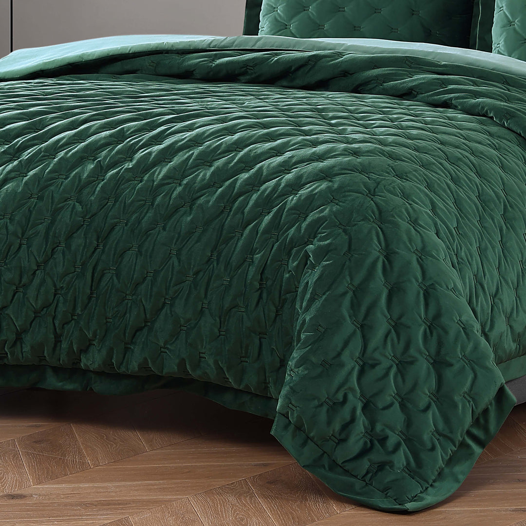 Bebejan 3 Piece Velvet Comforter Set Comforter Sets By Bebejan®