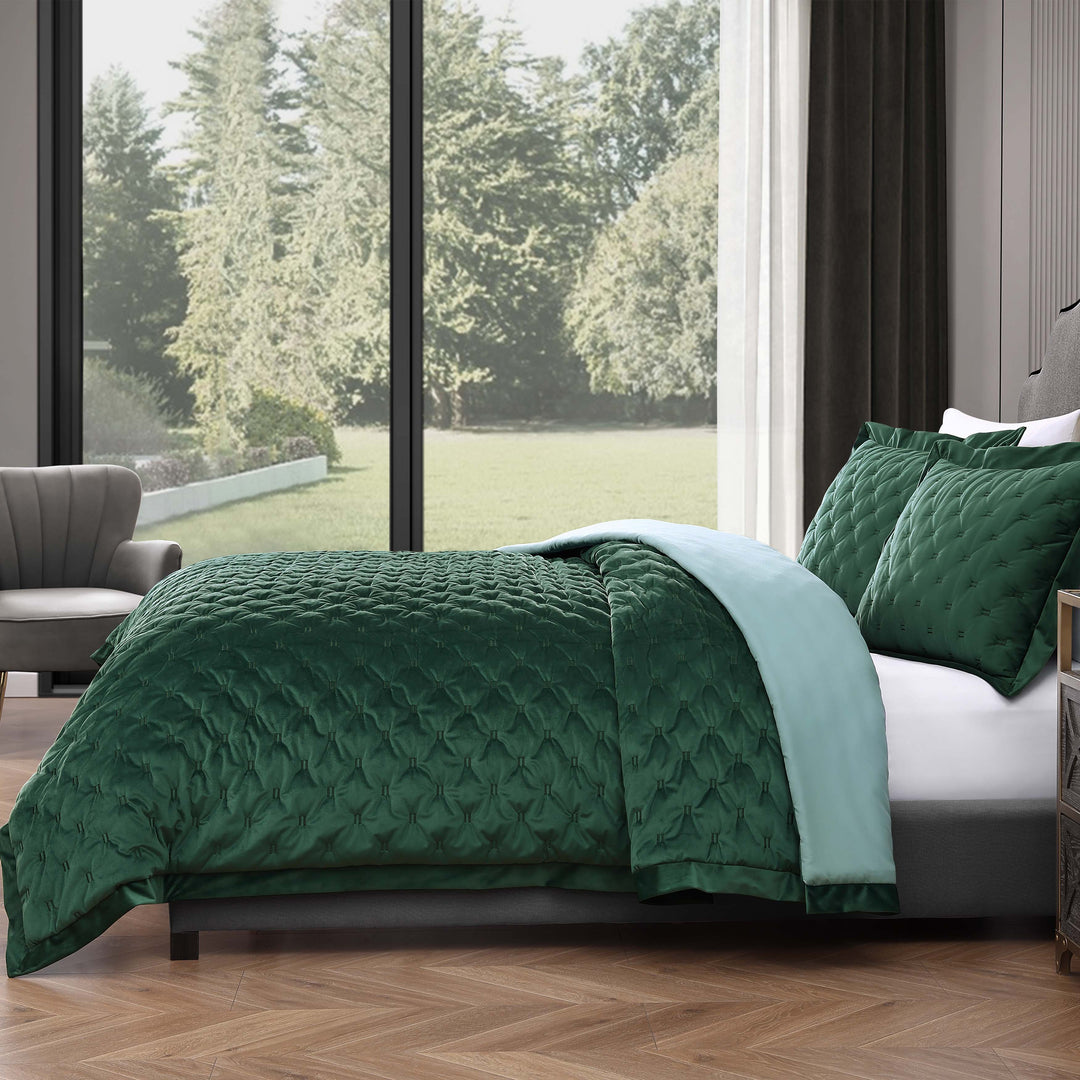 Bebejan 3 Piece Velvet Comforter Set Comforter Sets By Bebejan®