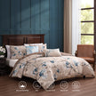 Bebejan Blue Blossom 5 Piece Reversible Comforter Set