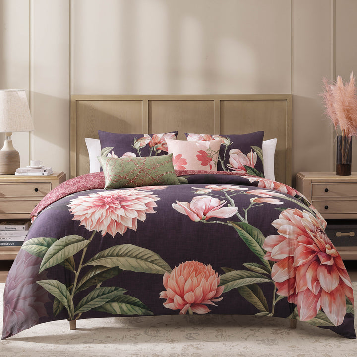 Bebejan Blush Serenade 5 Piece Reversible Comforter Set