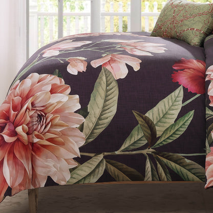 Bebejan Blush Serenade 5 Piece Reversible Comforter Set