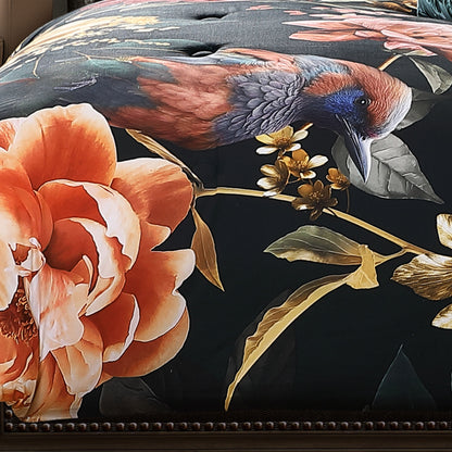 Bebejan Botanical Birds 5 Piece Reversible Comforter Set Comforter Sets By Bebejan®