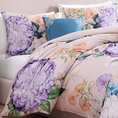 Bebejan Bright Bouquet 5 Piece Reversible Comforter Set