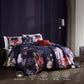 Bebejan Deep Purple Garden 100% Cotton 5-Piece Reversible Comforter Set