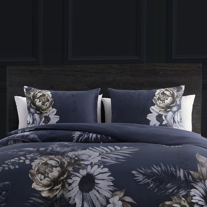 Forget Me Not 3 Piece Reversible Duvet Cover Set