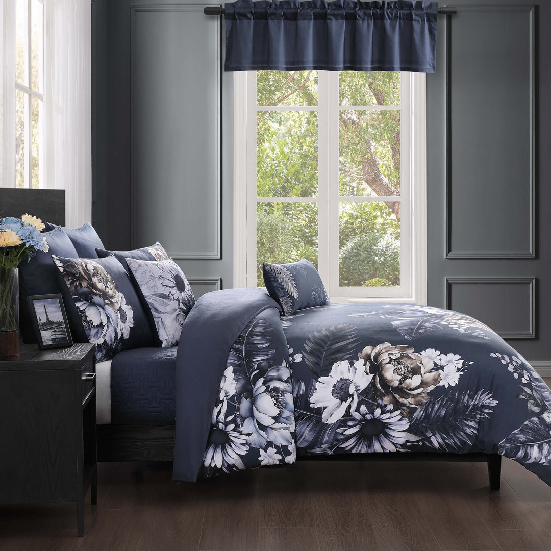 Bebejan Forget Me Not Straight Window Valance