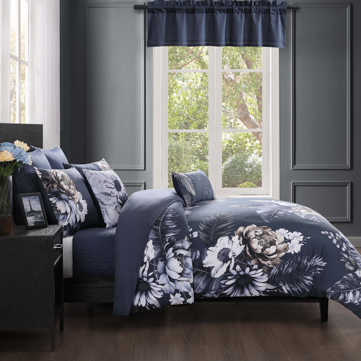 Bebejan Forget Me Not Straight Window Valance