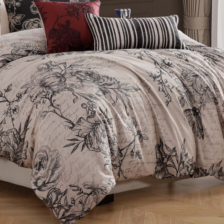 Bebejan French Linen 5 Piece Reversible Comforter Set