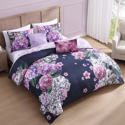 Bebejan Purple Bliss 5 Piece Reversible Comforter Set Comforter Sets By Bebejan®