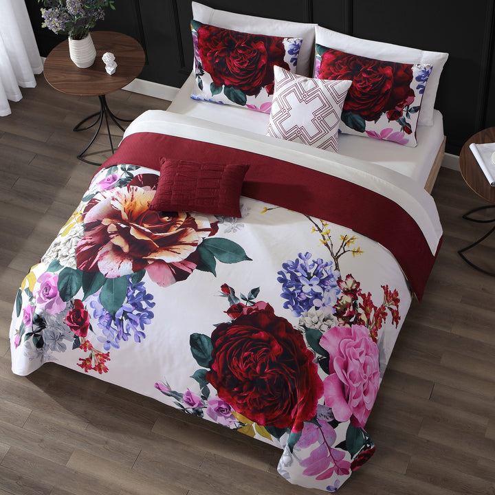 Bebejan Scarlet 5 Piece Reversible Comforter Set Comforter Sets By Bebejan®