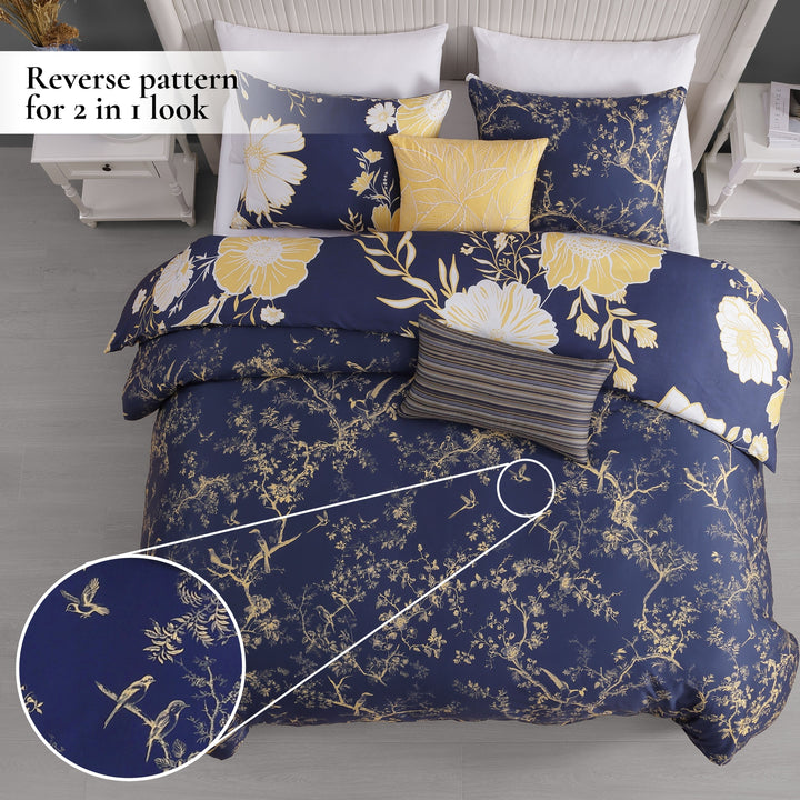 Bebejan Sunglow 5 Piece Reversible Comforter Set